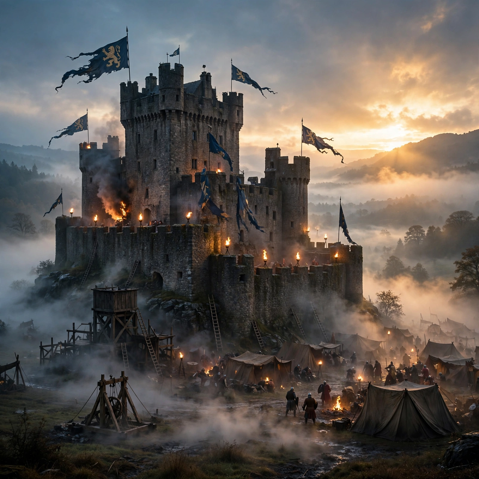 Castle Siege Dawn