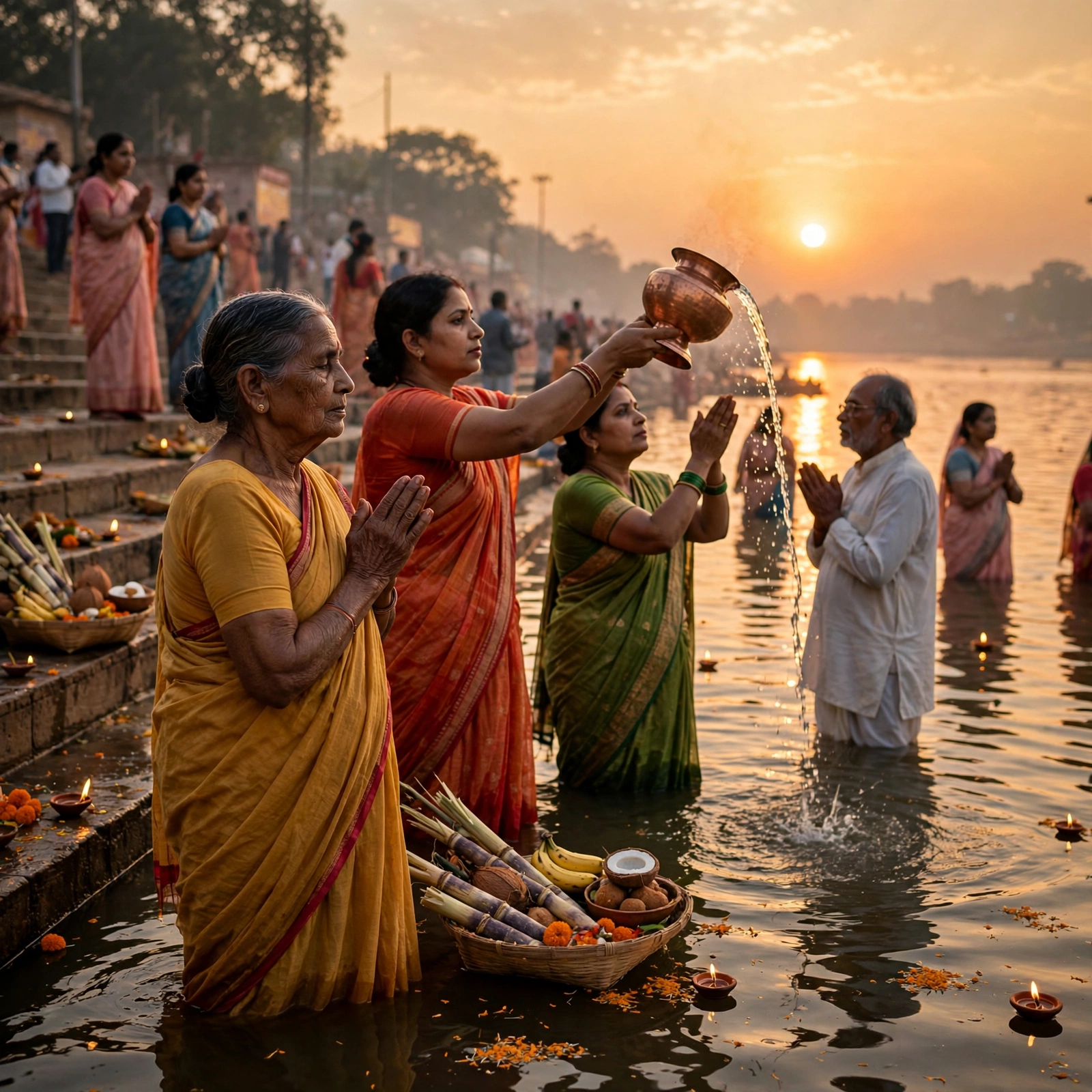 Chhath Puja at the Ghat
