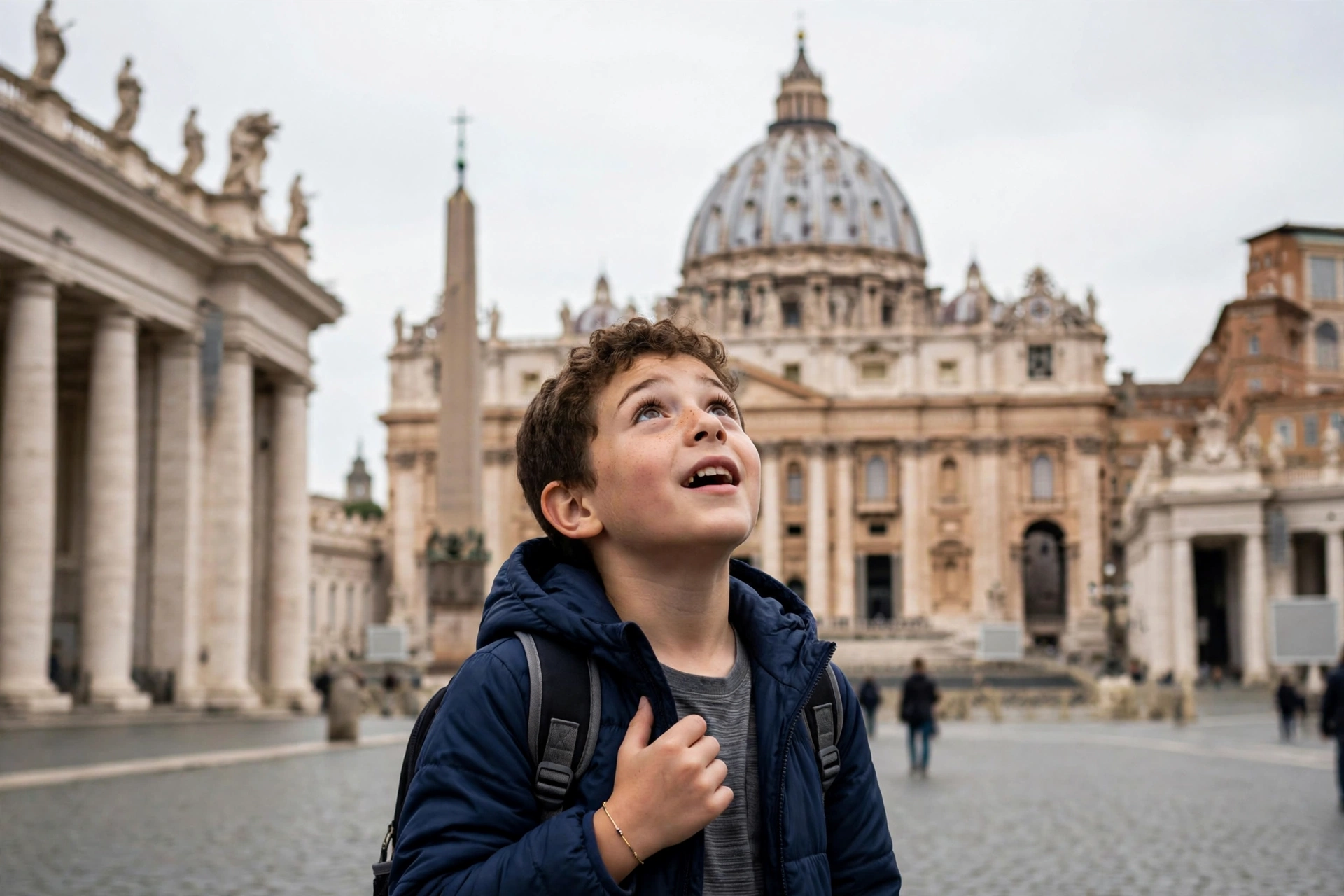 Child at Vatican
