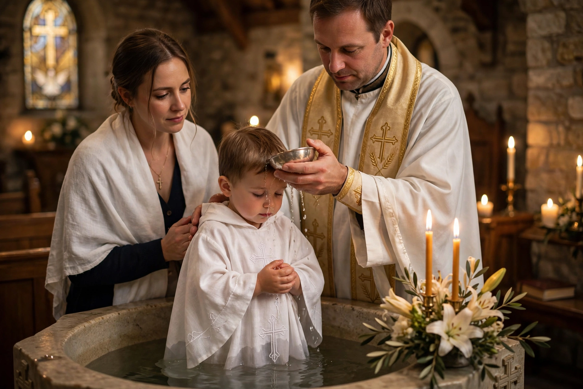 Child Baptism Ceremony
