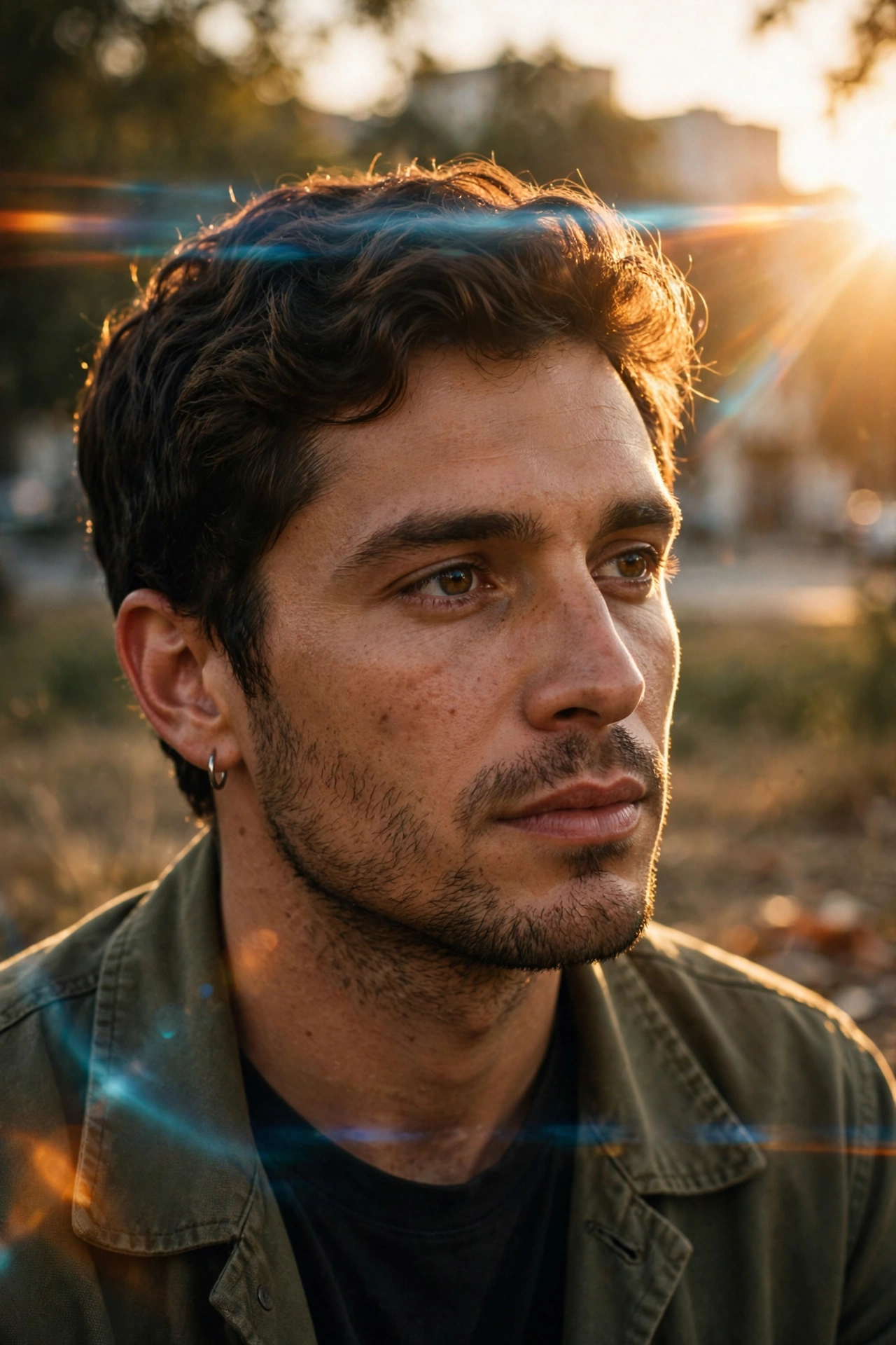 Cinematic Golden-Hour Masterpiece with Realistic Sun...