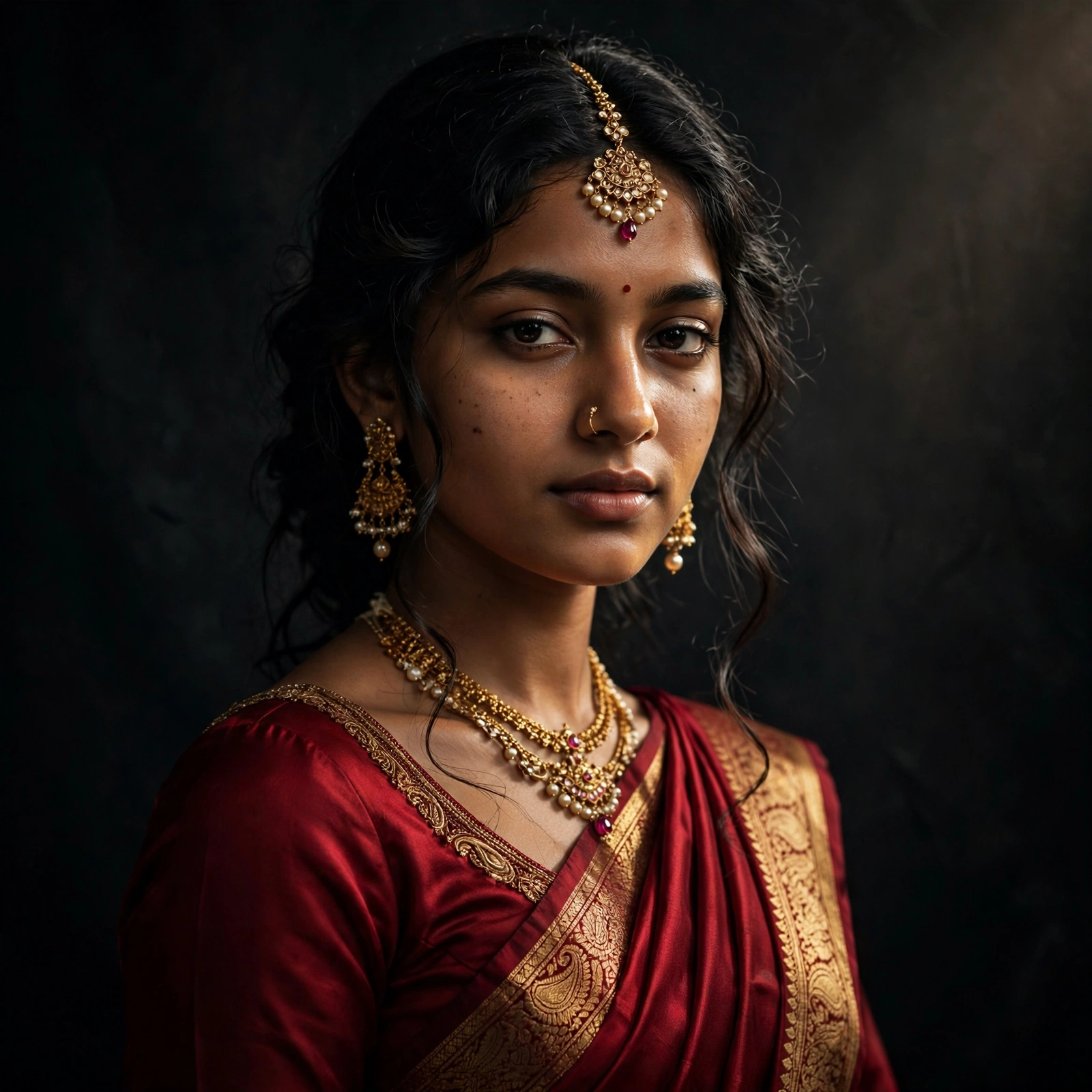 Cinematic Saree Girl