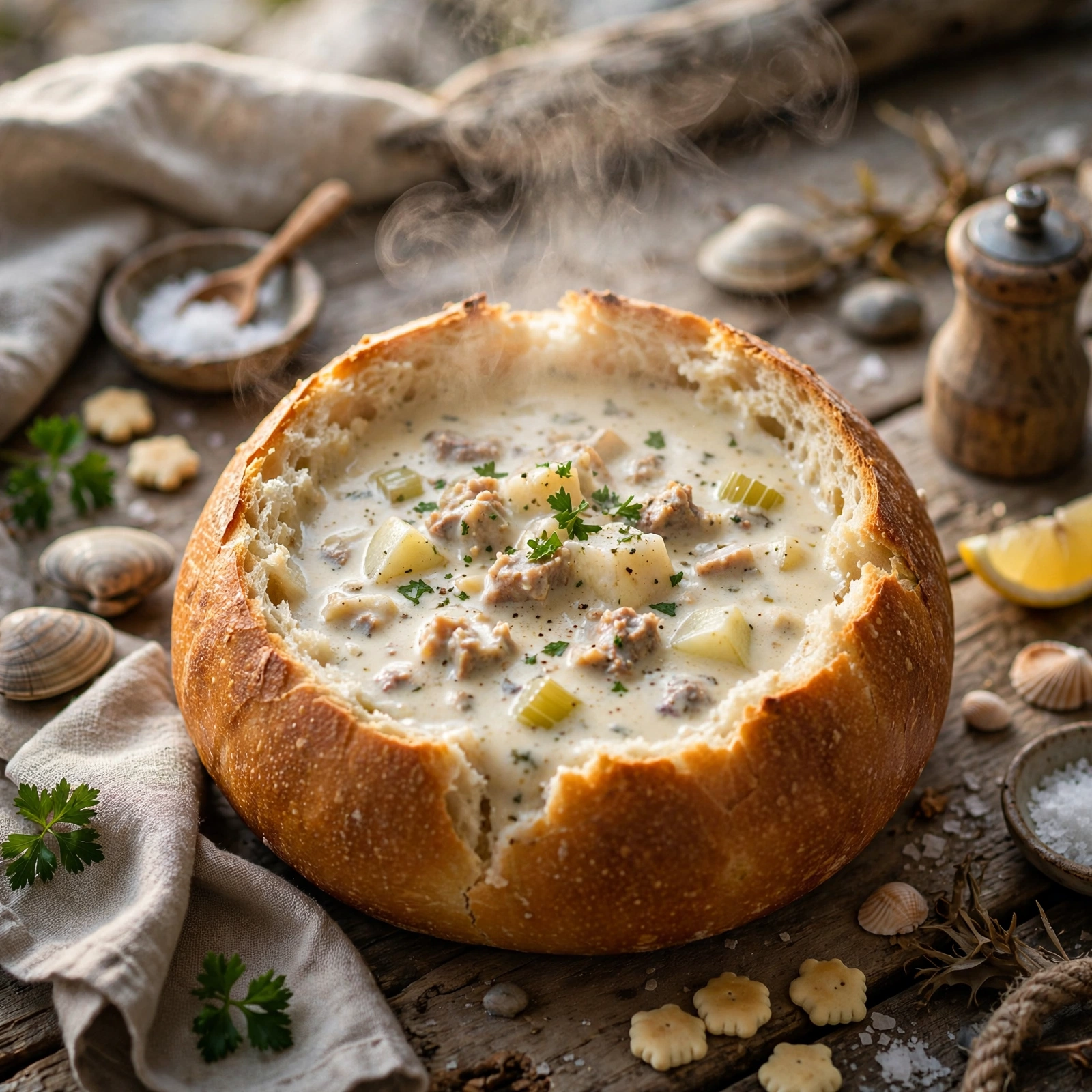 Clam Chowder Bread