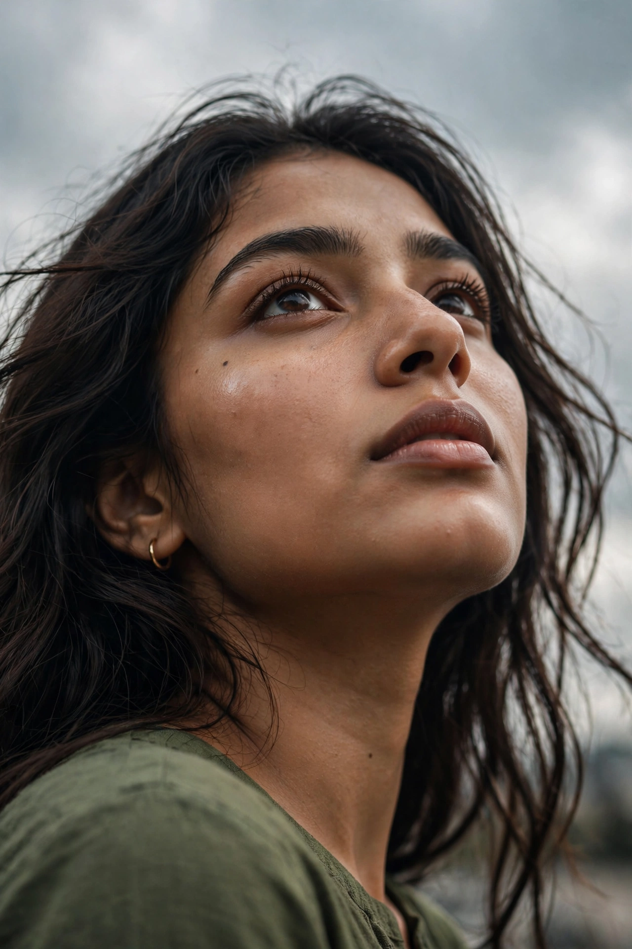 Cloudy Sunlight Portrait