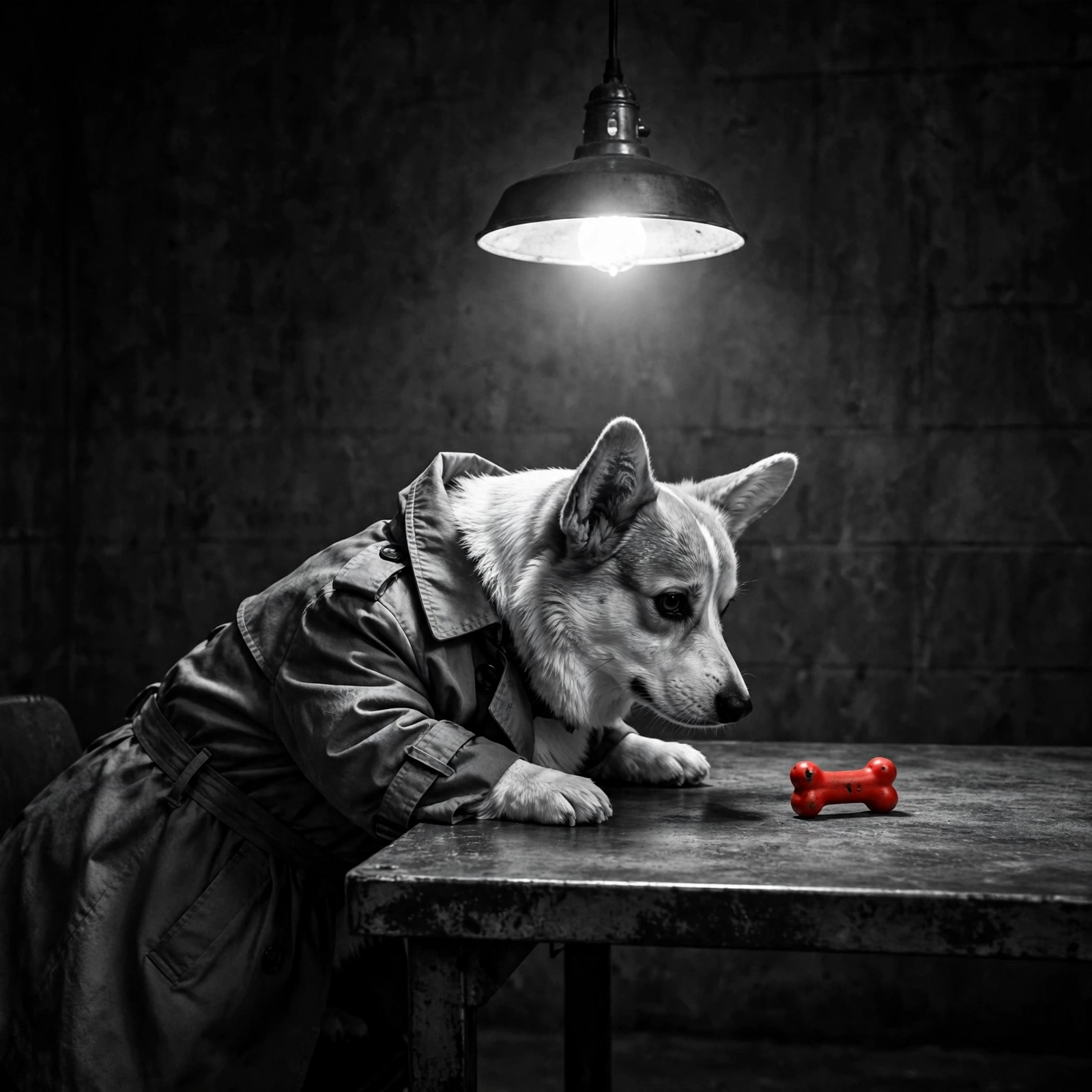 Corgi Police Interrogation