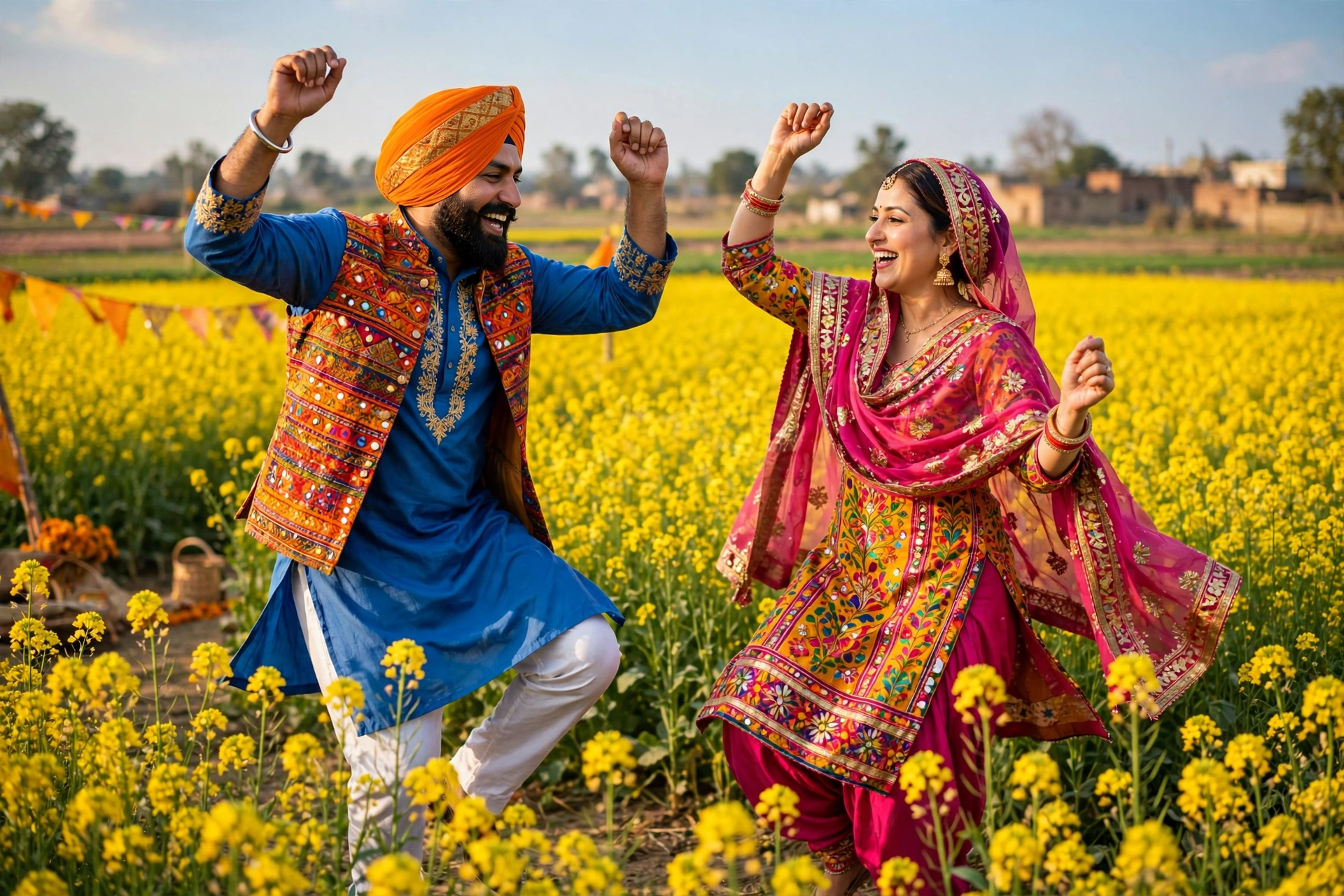 Couple Baisakhi Festival