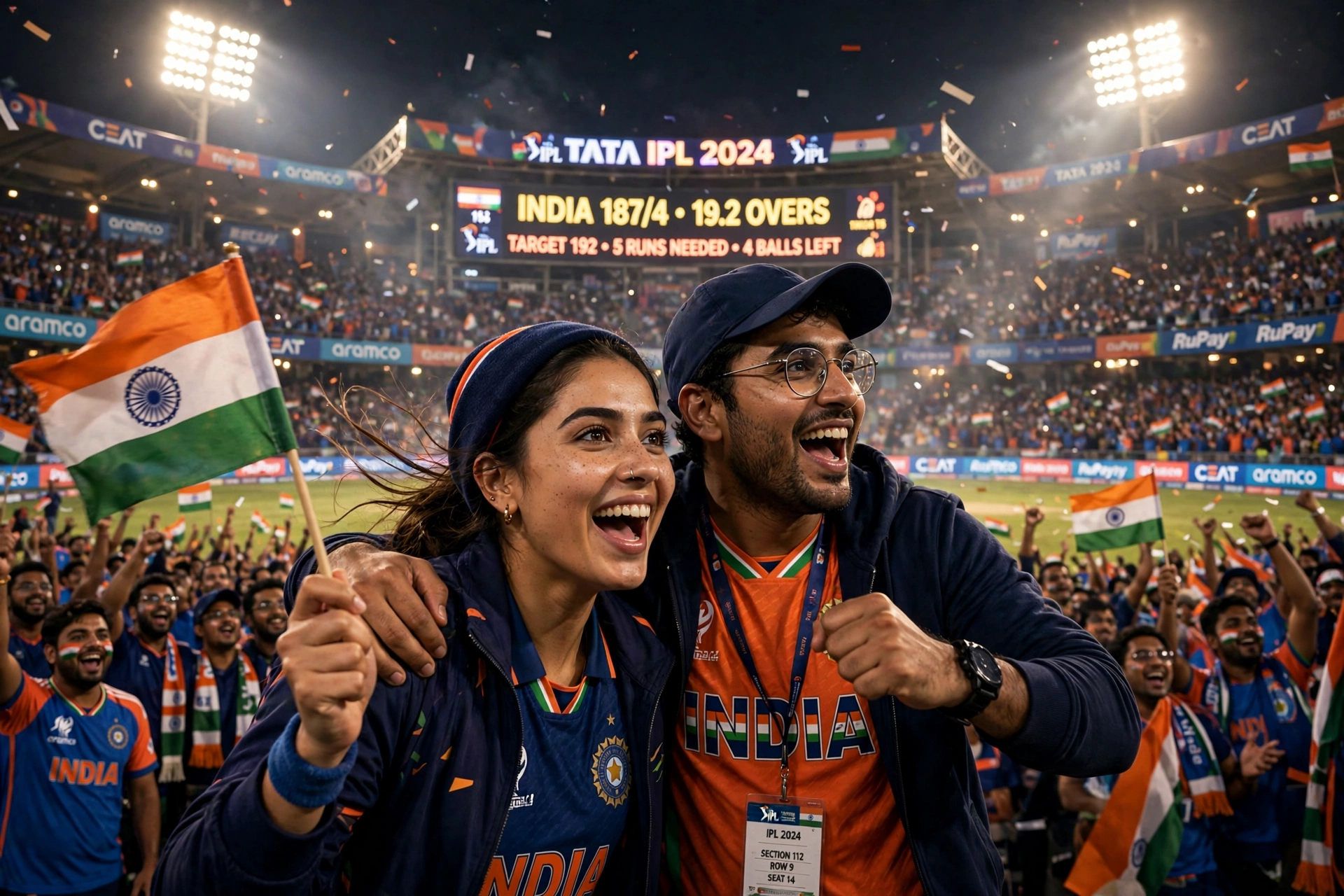 Couple Cricket Fever