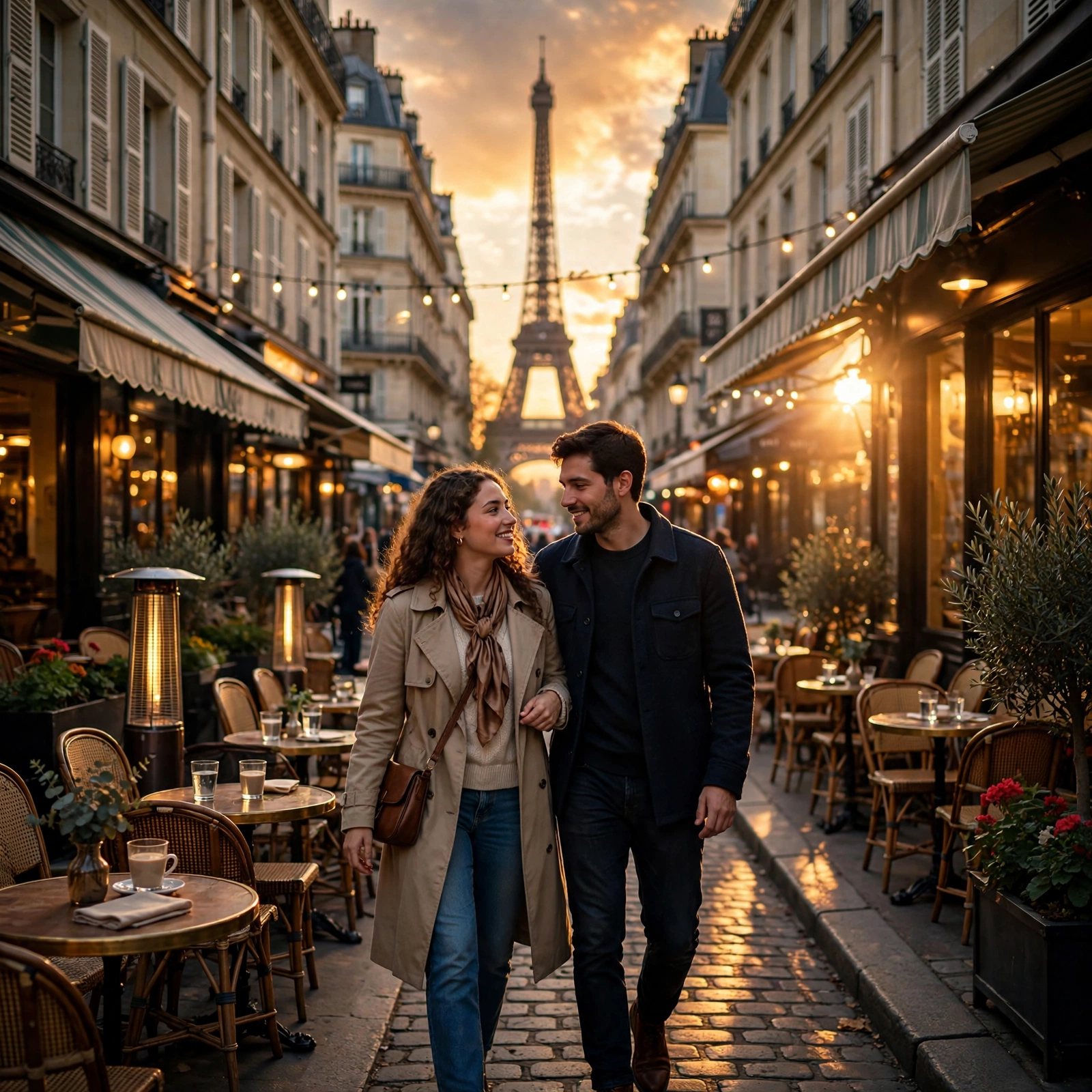 Couple in Paris