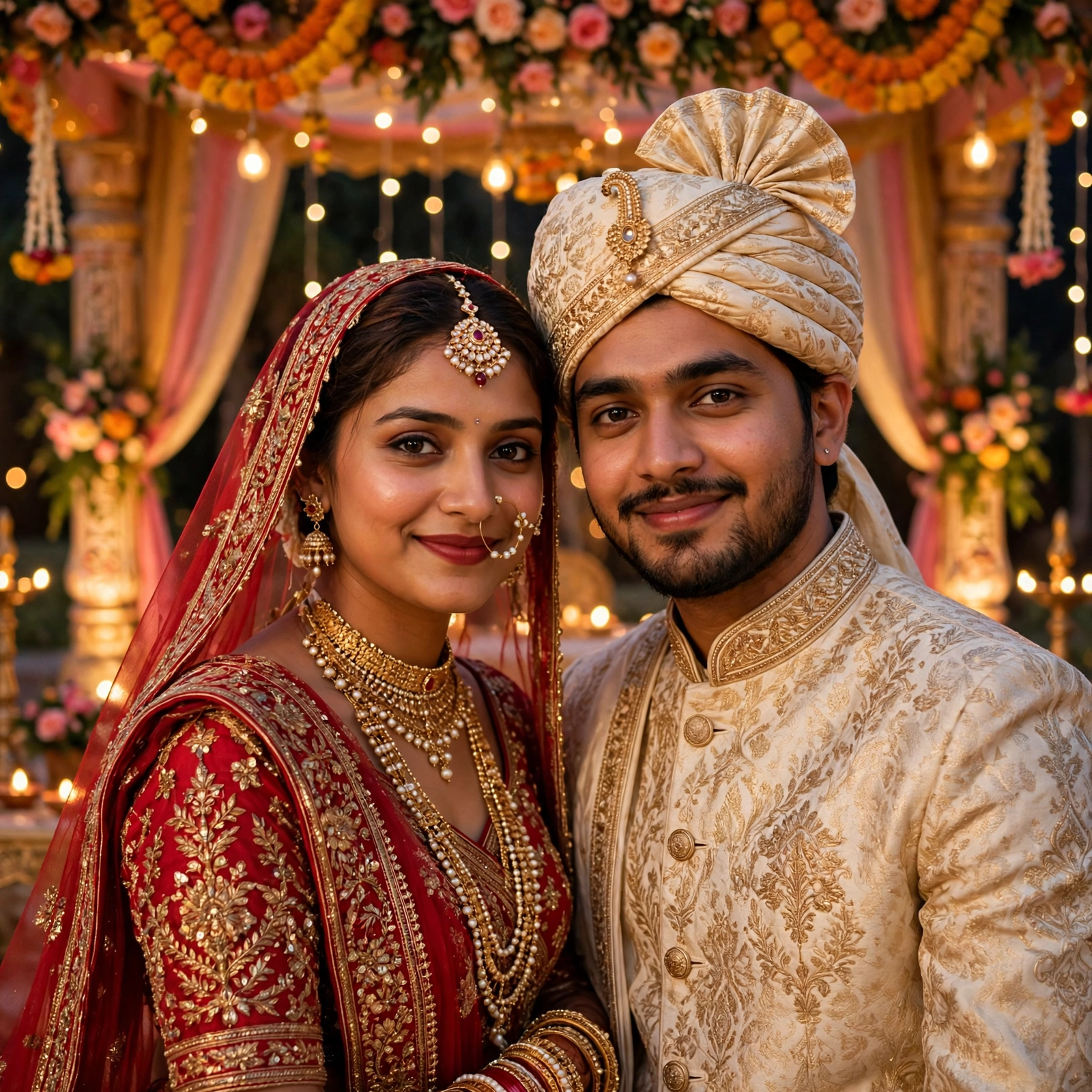 Couple Indian Bride