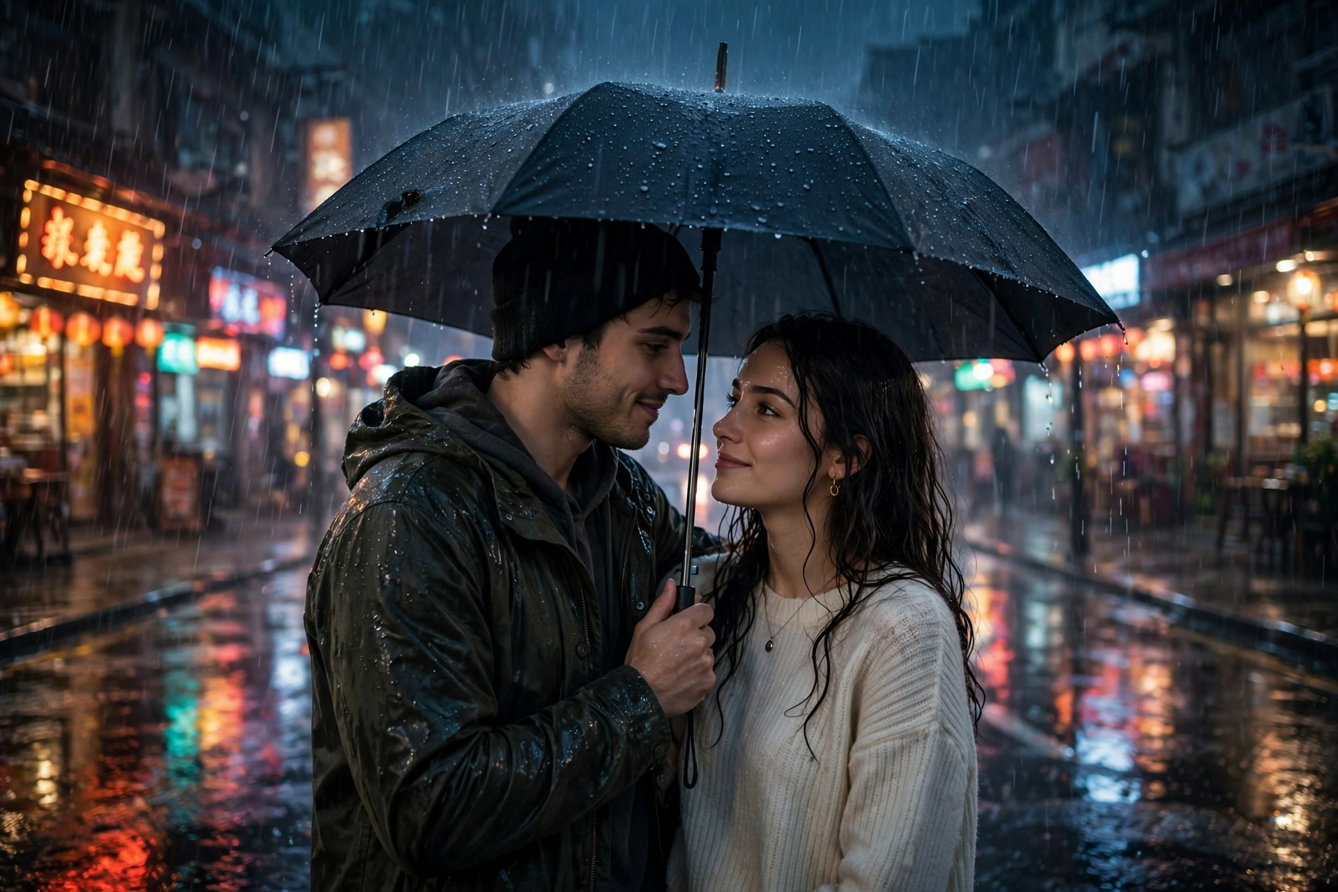 Couple Monsoon
