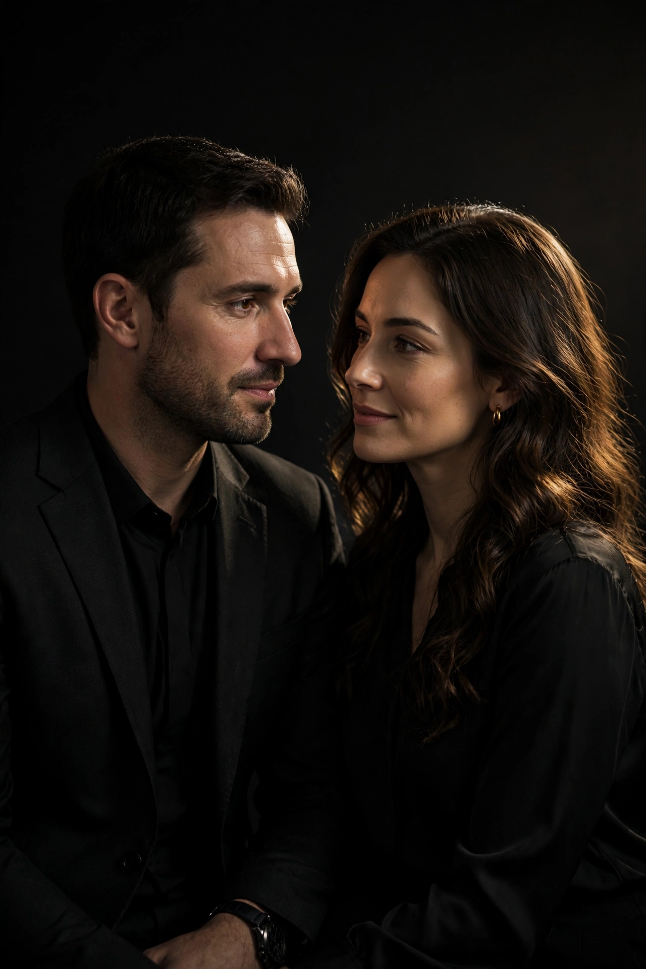 Couple Studio Shot