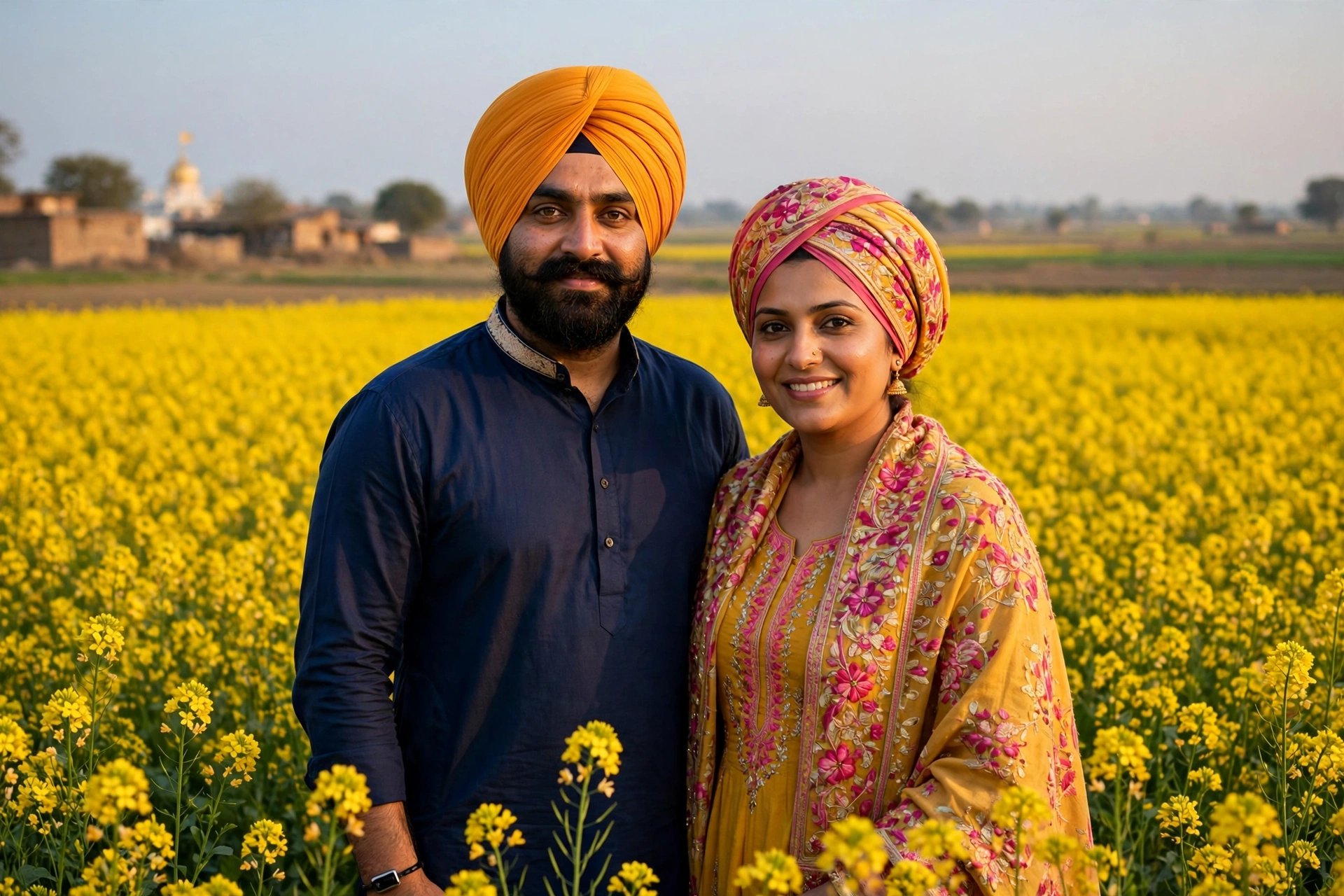 Couple Turban Pride