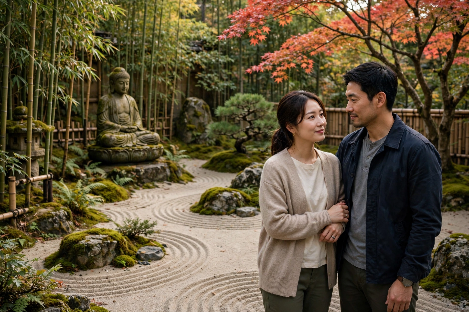 Couple Zen Garden
