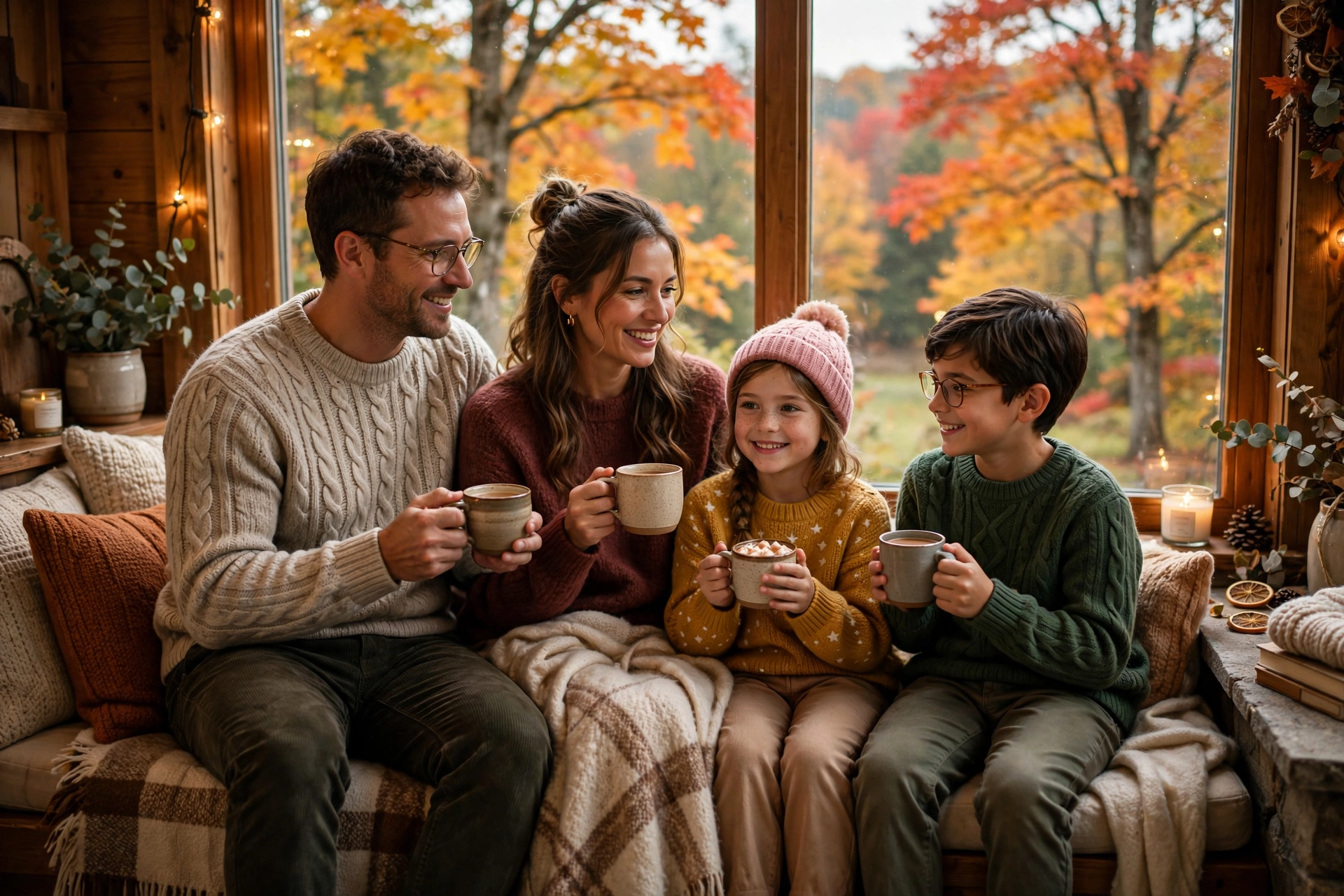 Cozy Family Fall Day