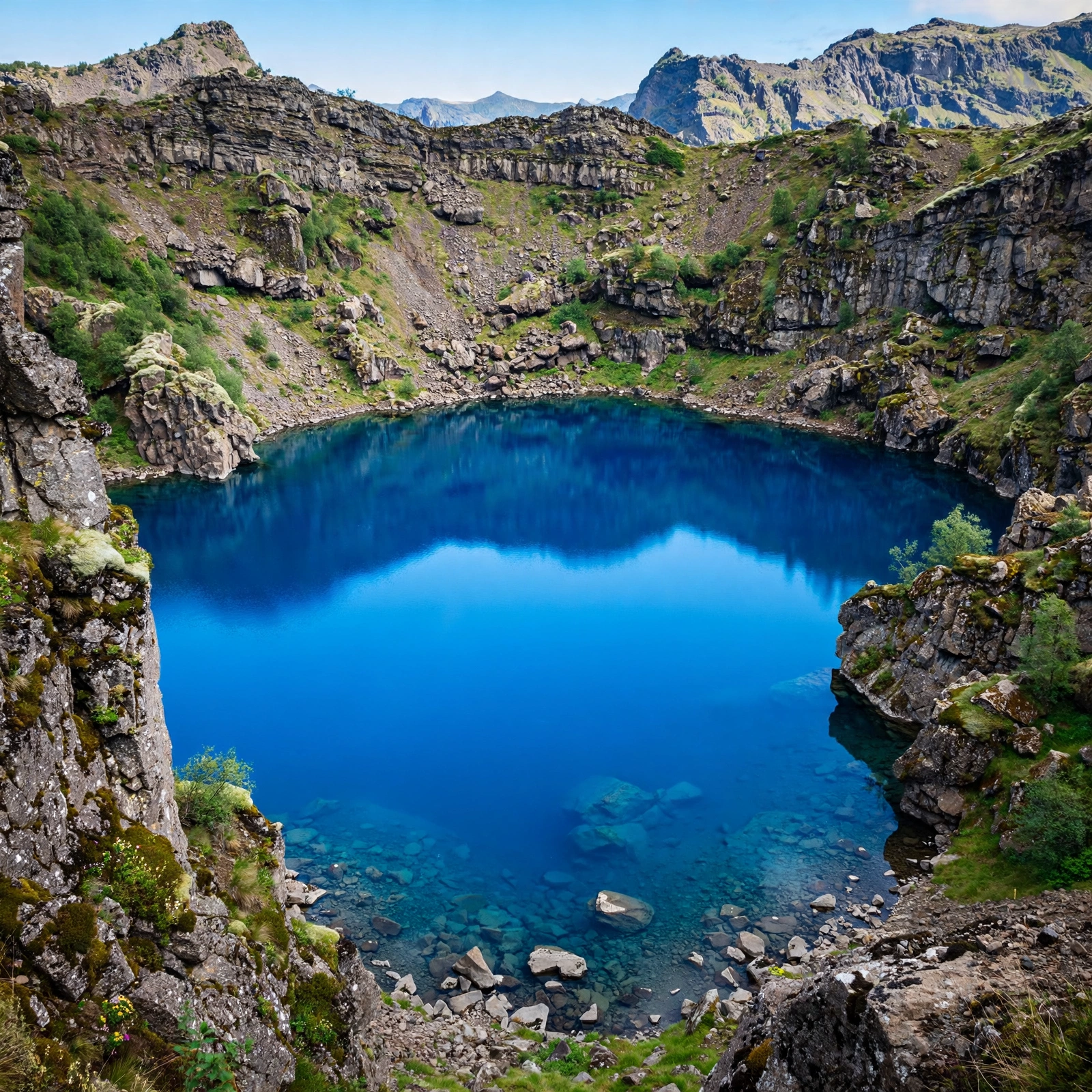 Crater Lake Blue