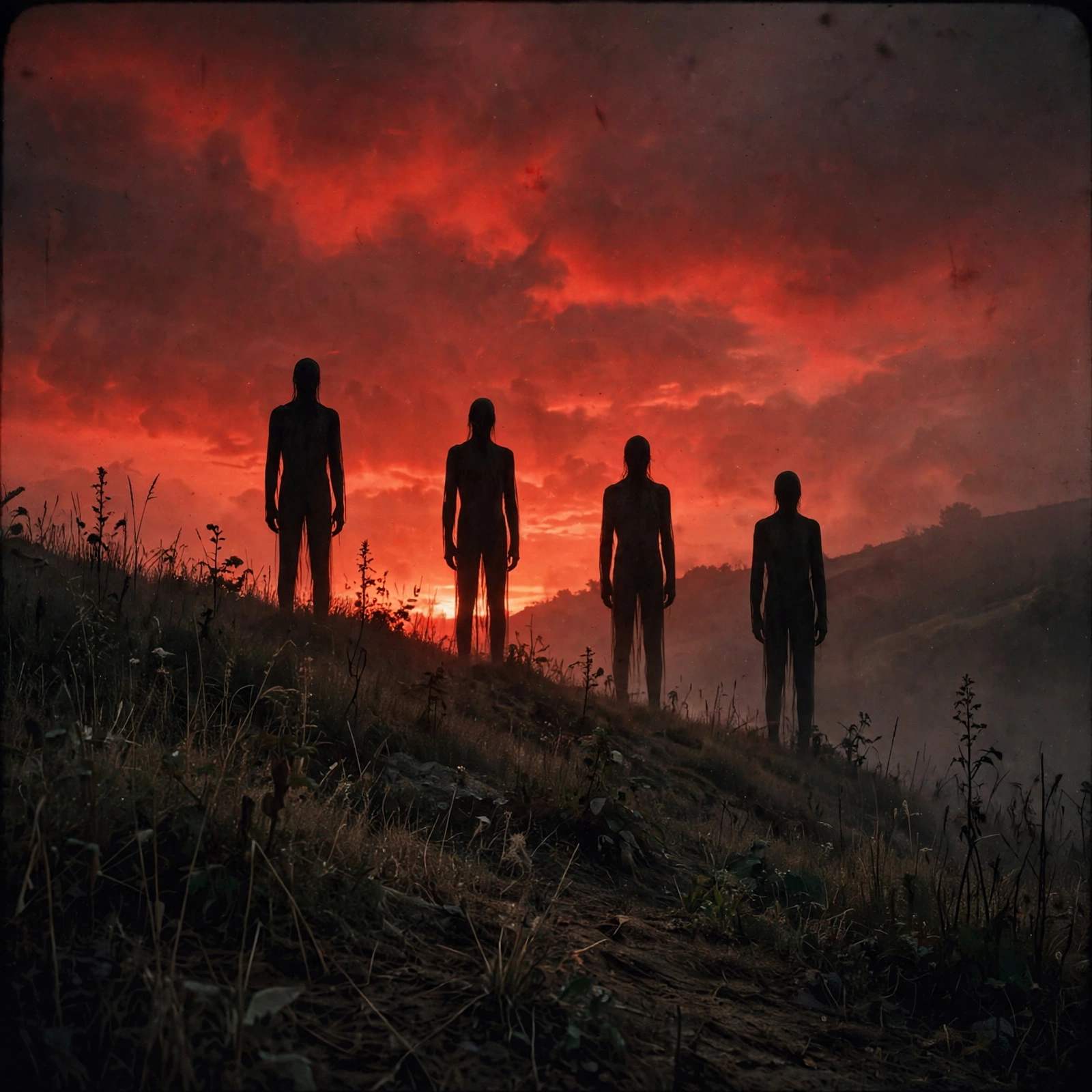 Cursed Teletubbies Sunset