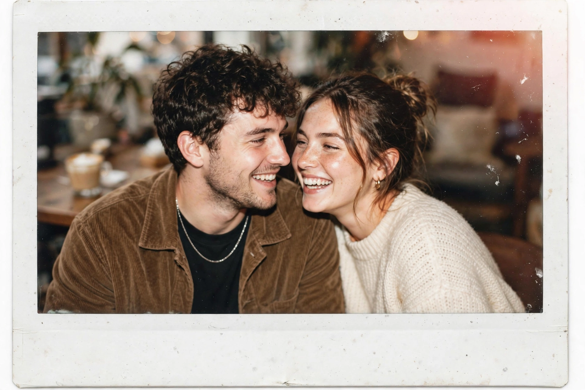 Cute Candid Couple Pose