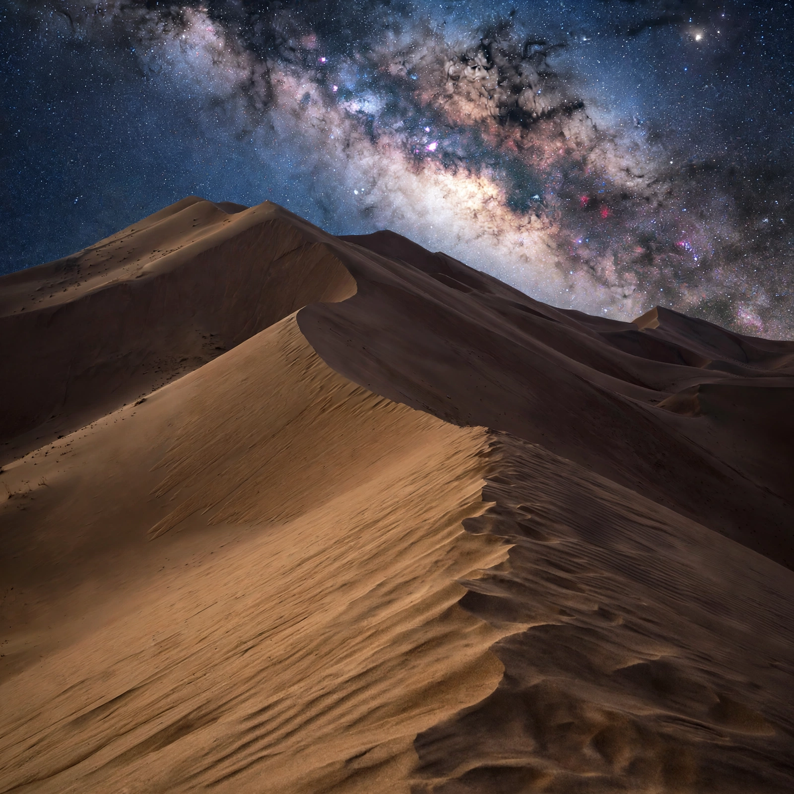 Desert Night Skyline