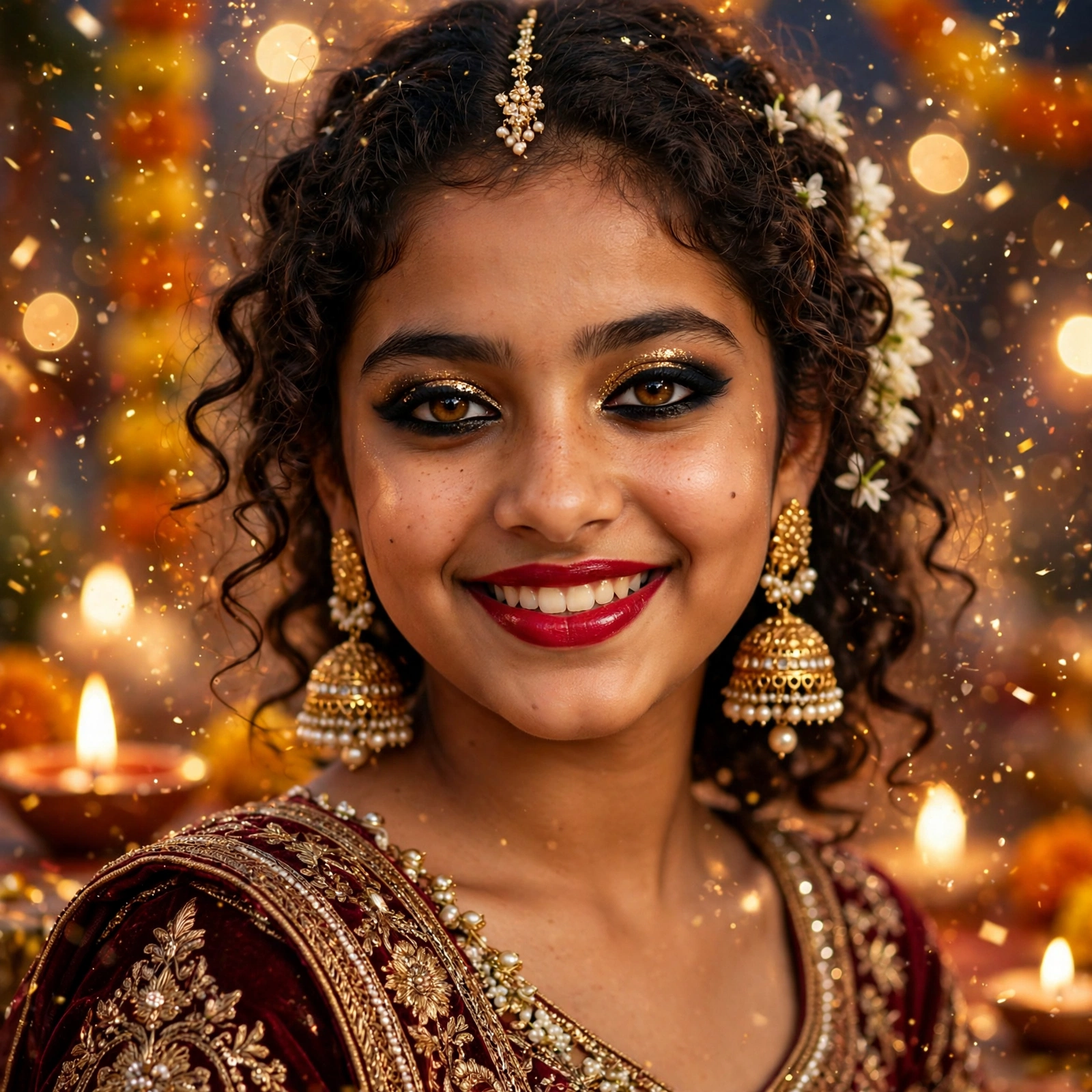 Desi Glam Teen Girl