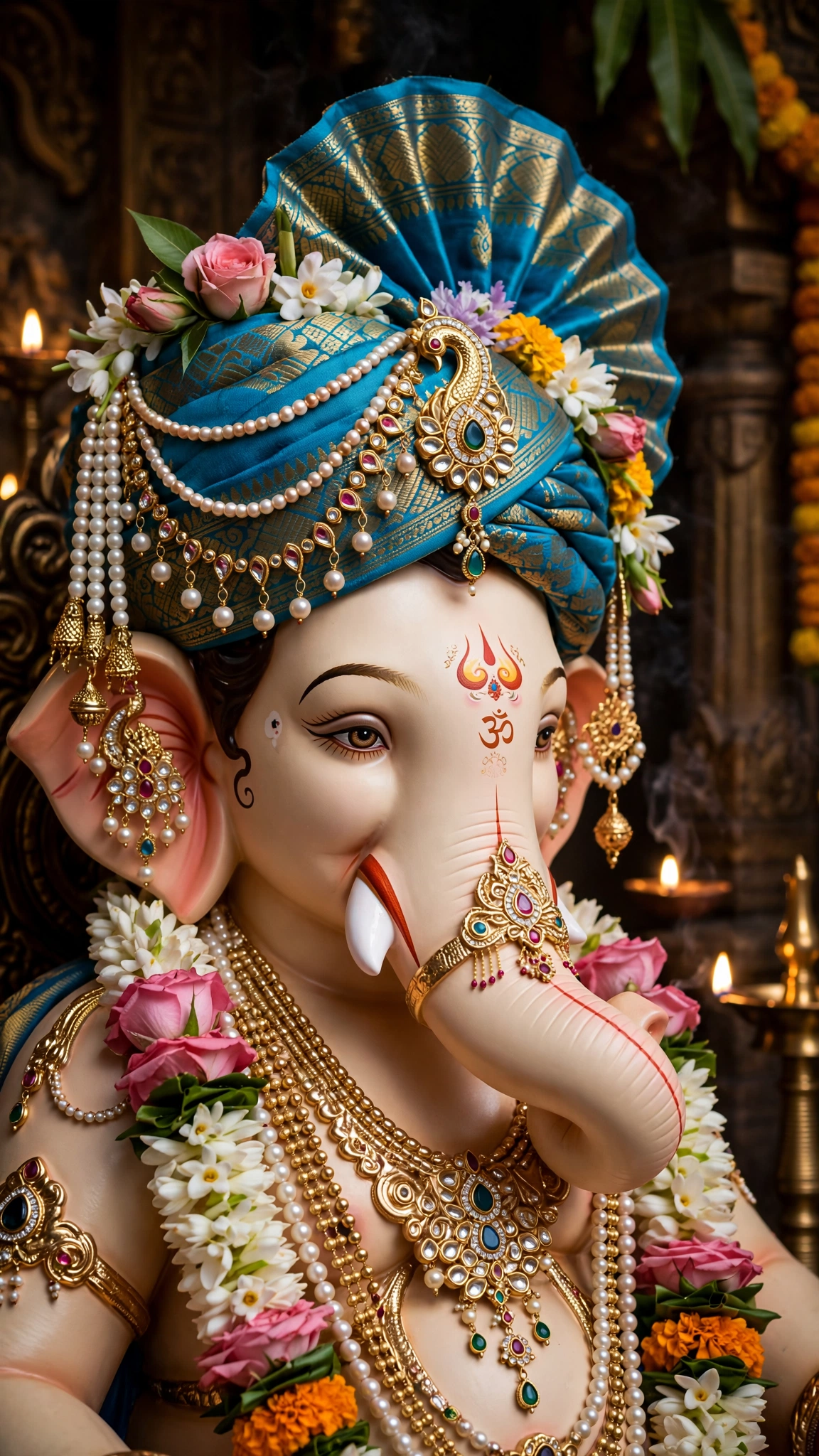 Devotional Ganpati Portrait