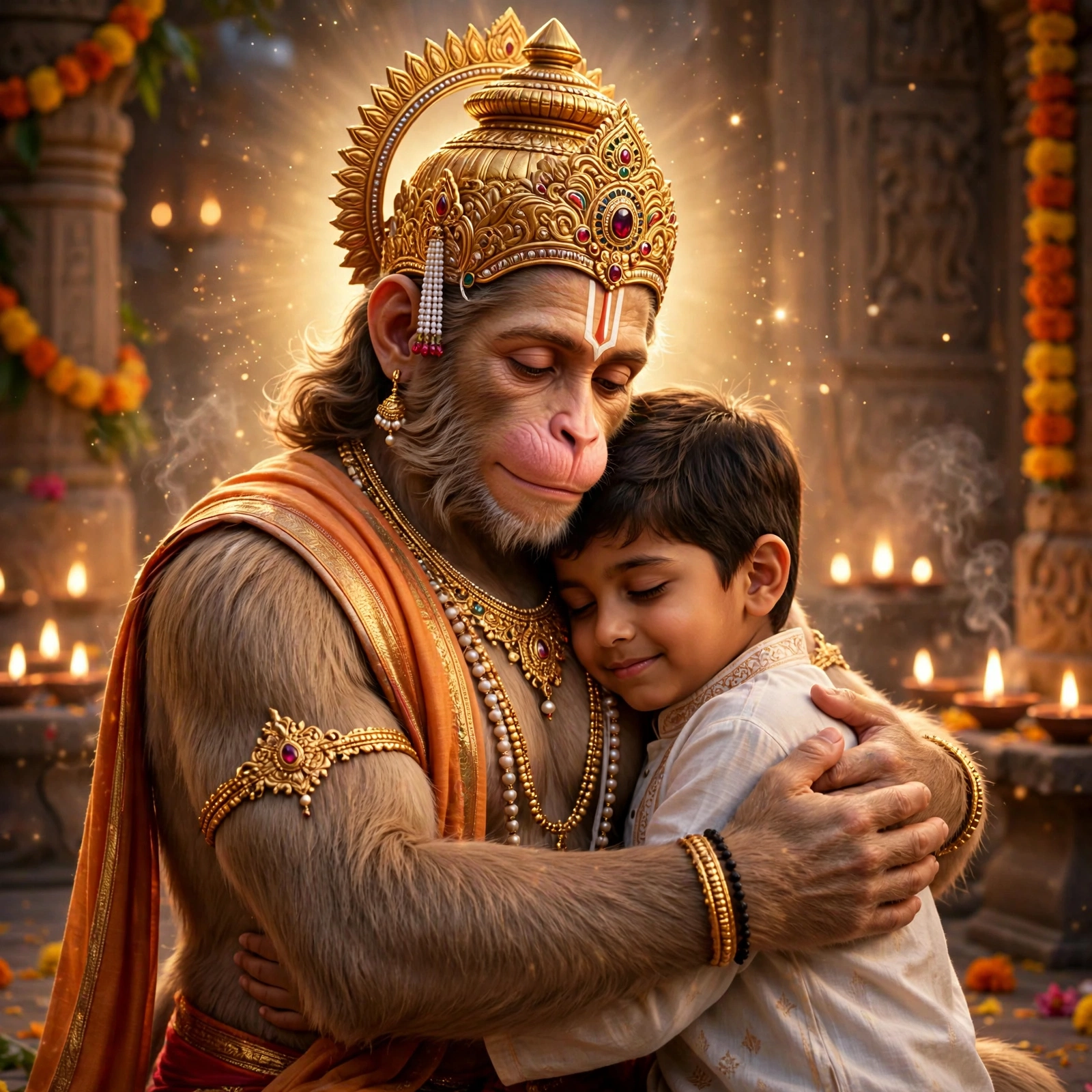 Divine Hanuman Blessing