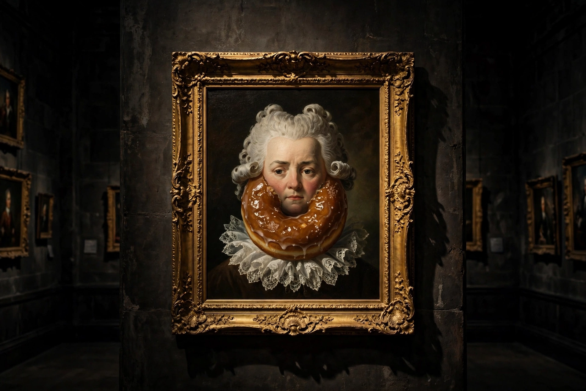 Donut Cursed Portrait