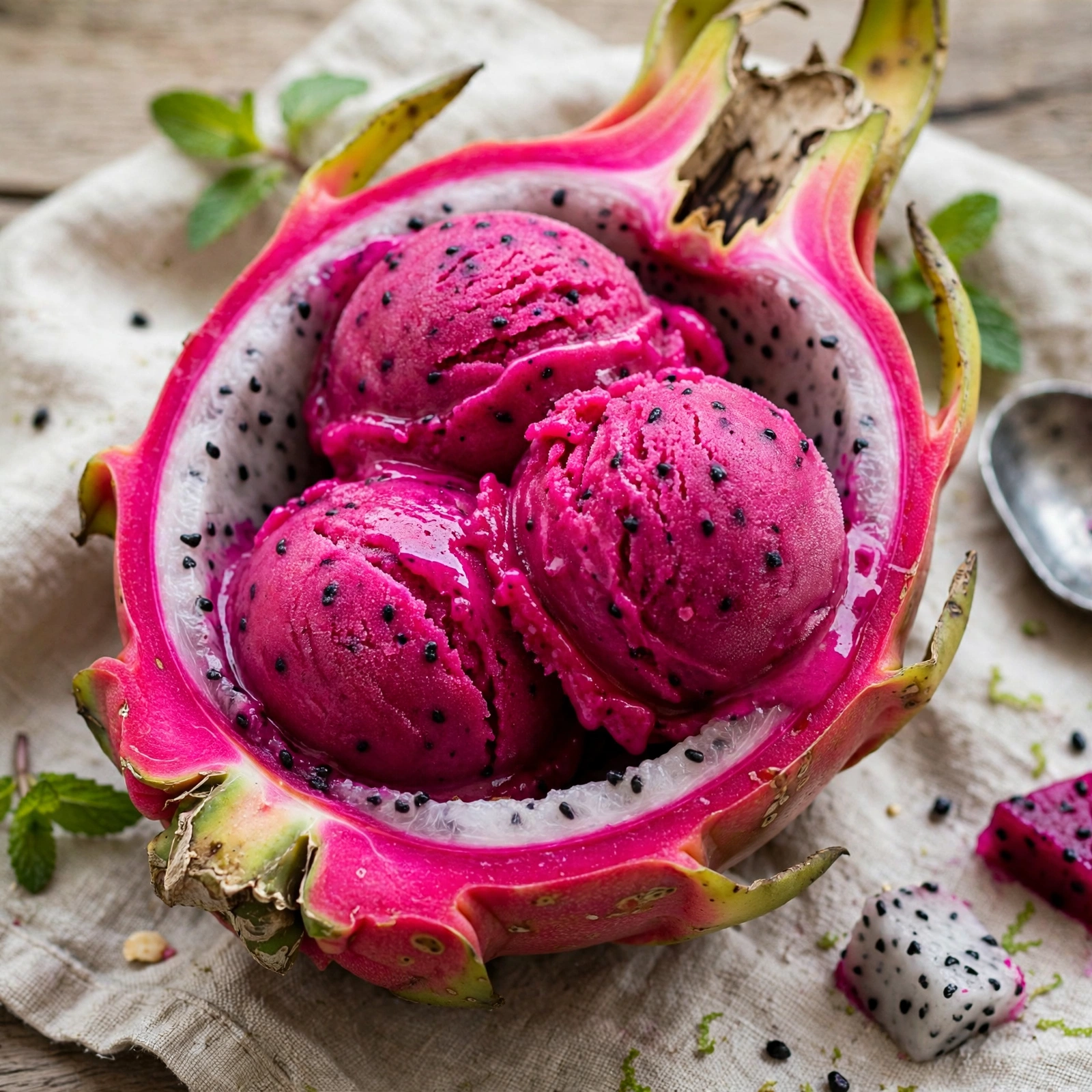 Dragon Fruit Sorbet