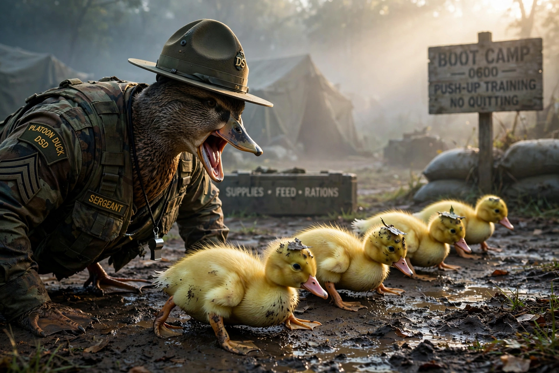 Ducklings Boot Camp