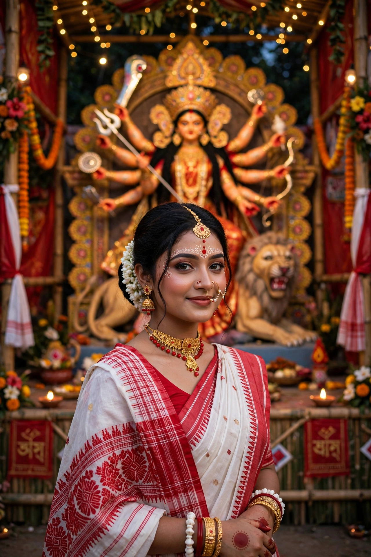 Durga Puja Bride