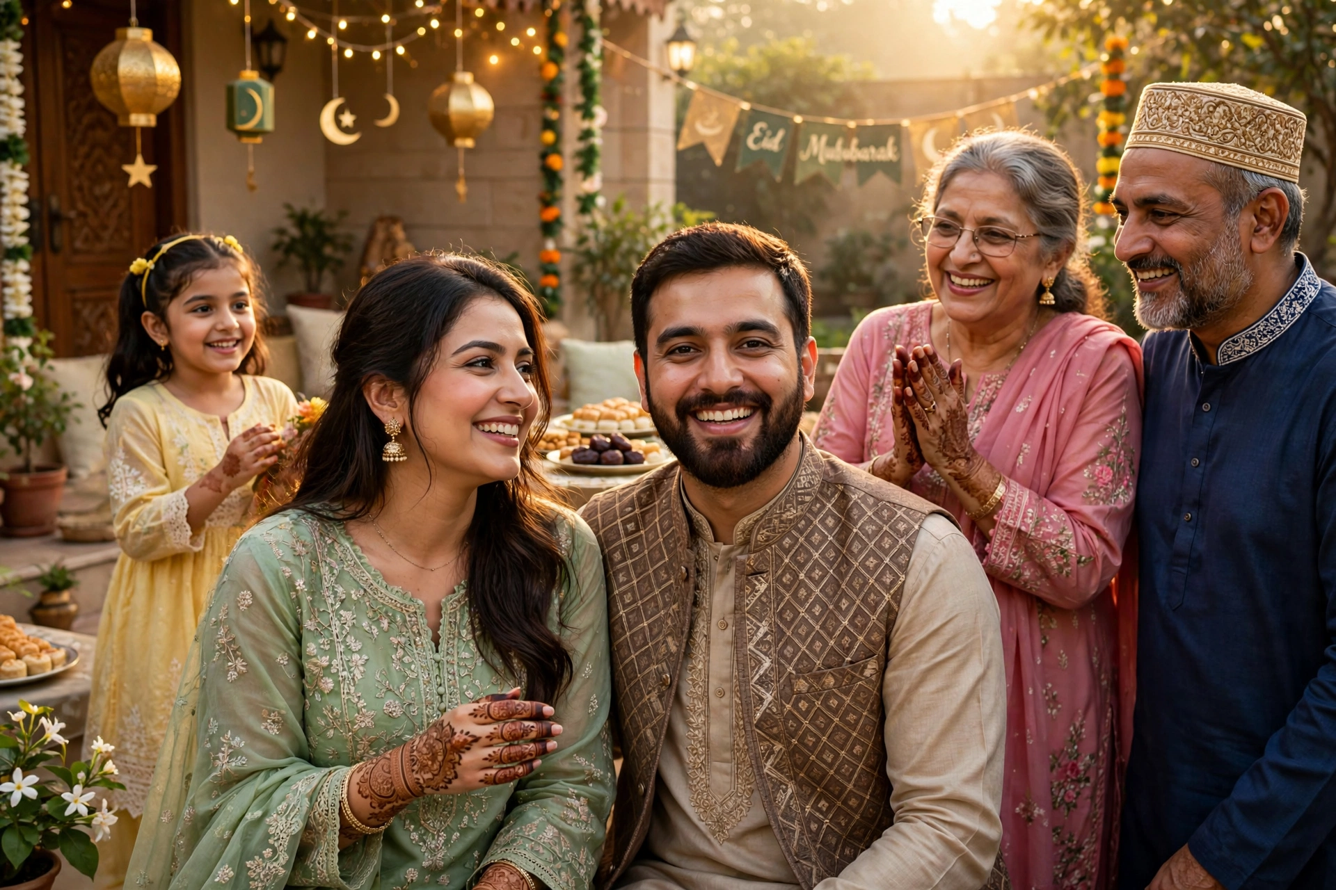 Eid Morning Couple
