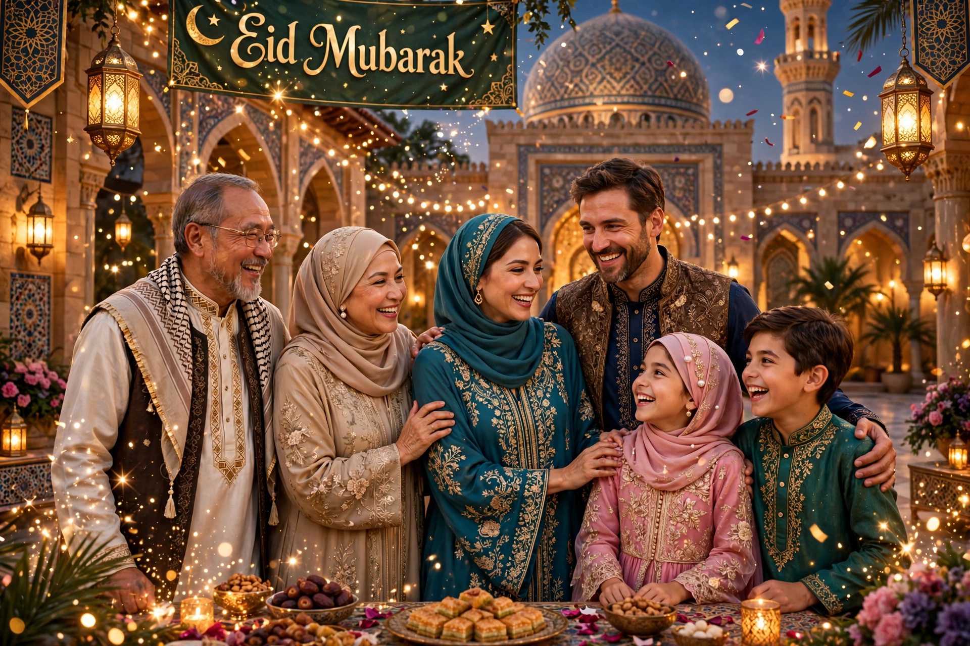 Eid Mubarak Family