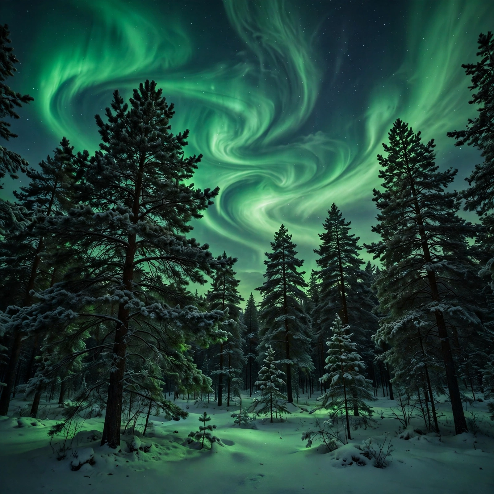 Emerald Aurora Pines
