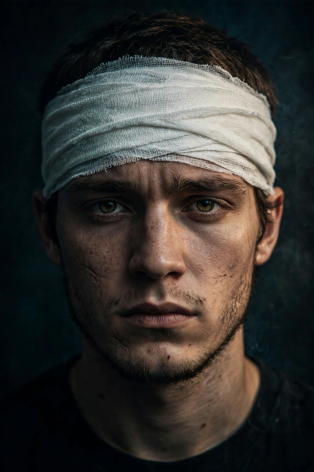 Face Bandage AI Photo Editing Prompt