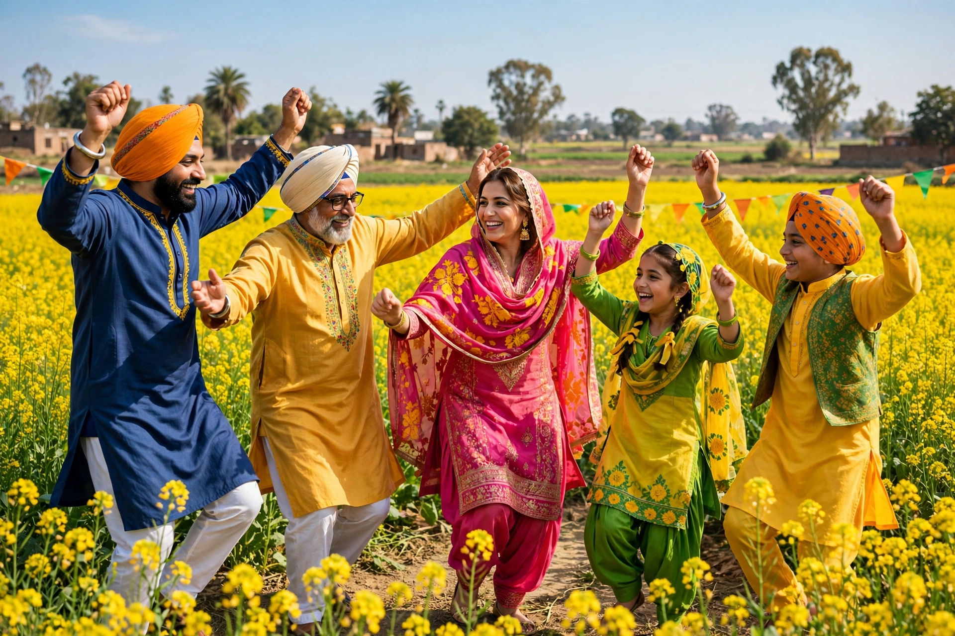 Family Baisakhi Festival