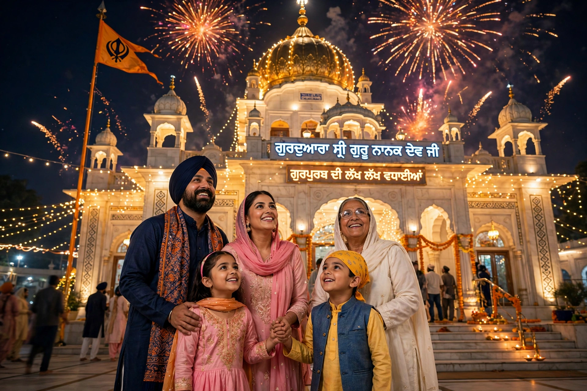 Family Gurpurab Lights