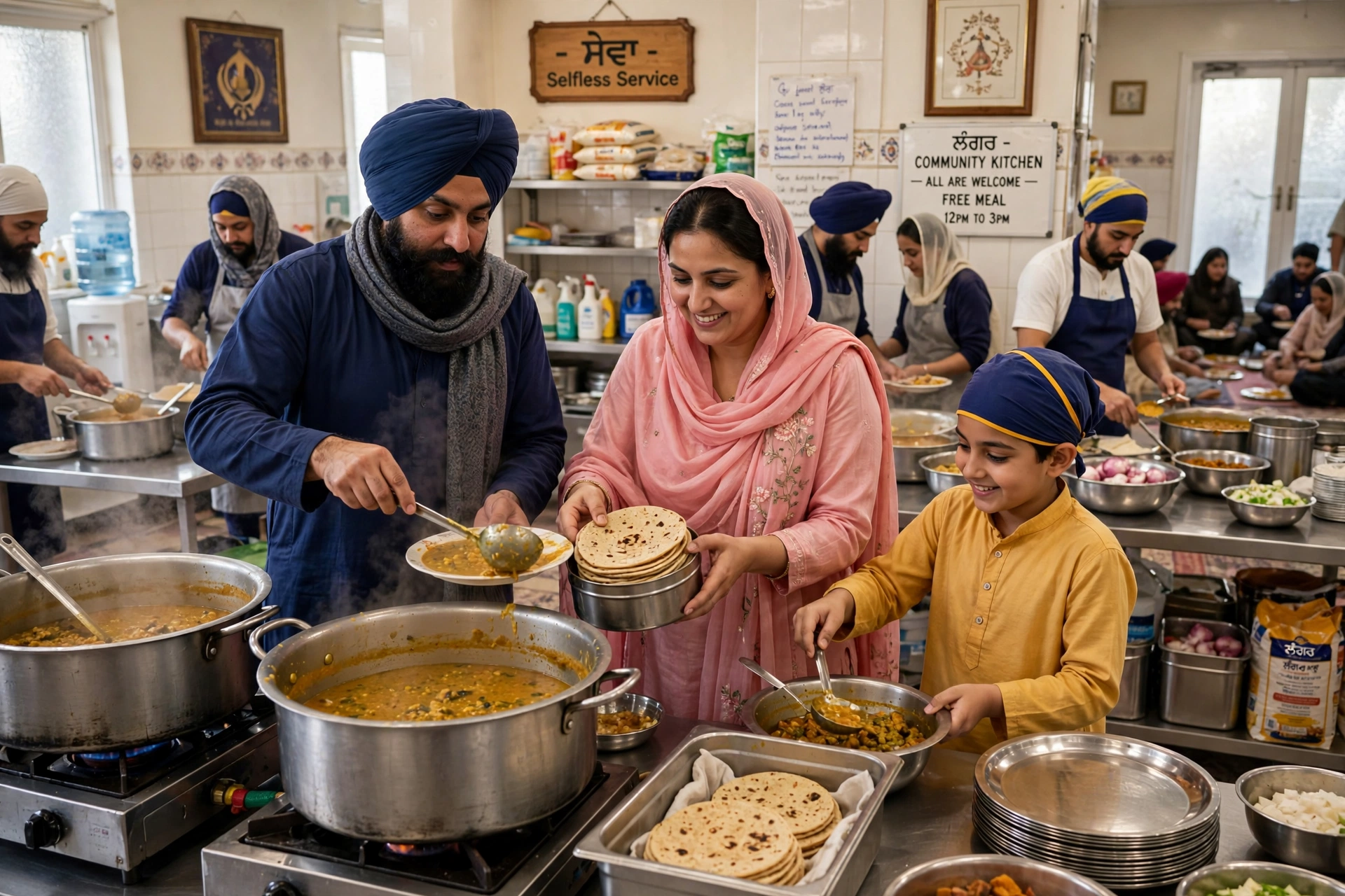 Family Langar Seva