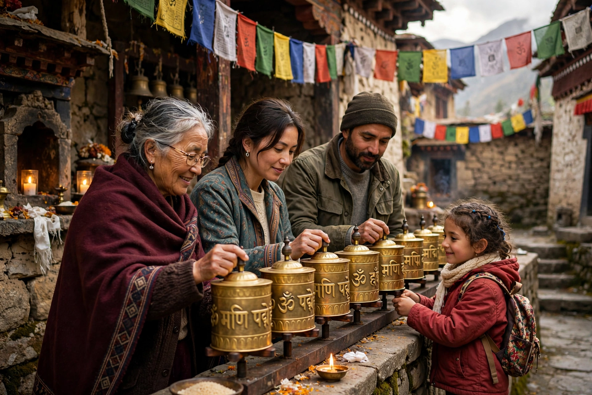 Family Prayer Wheels