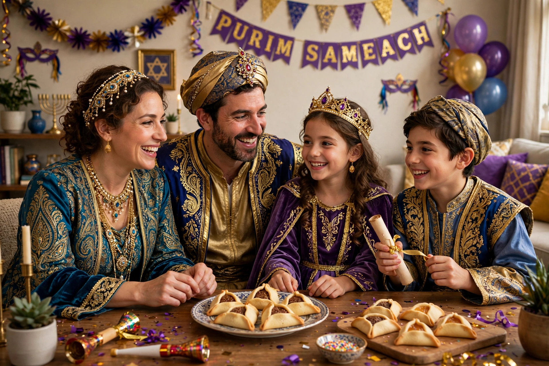 Family Purim Costume