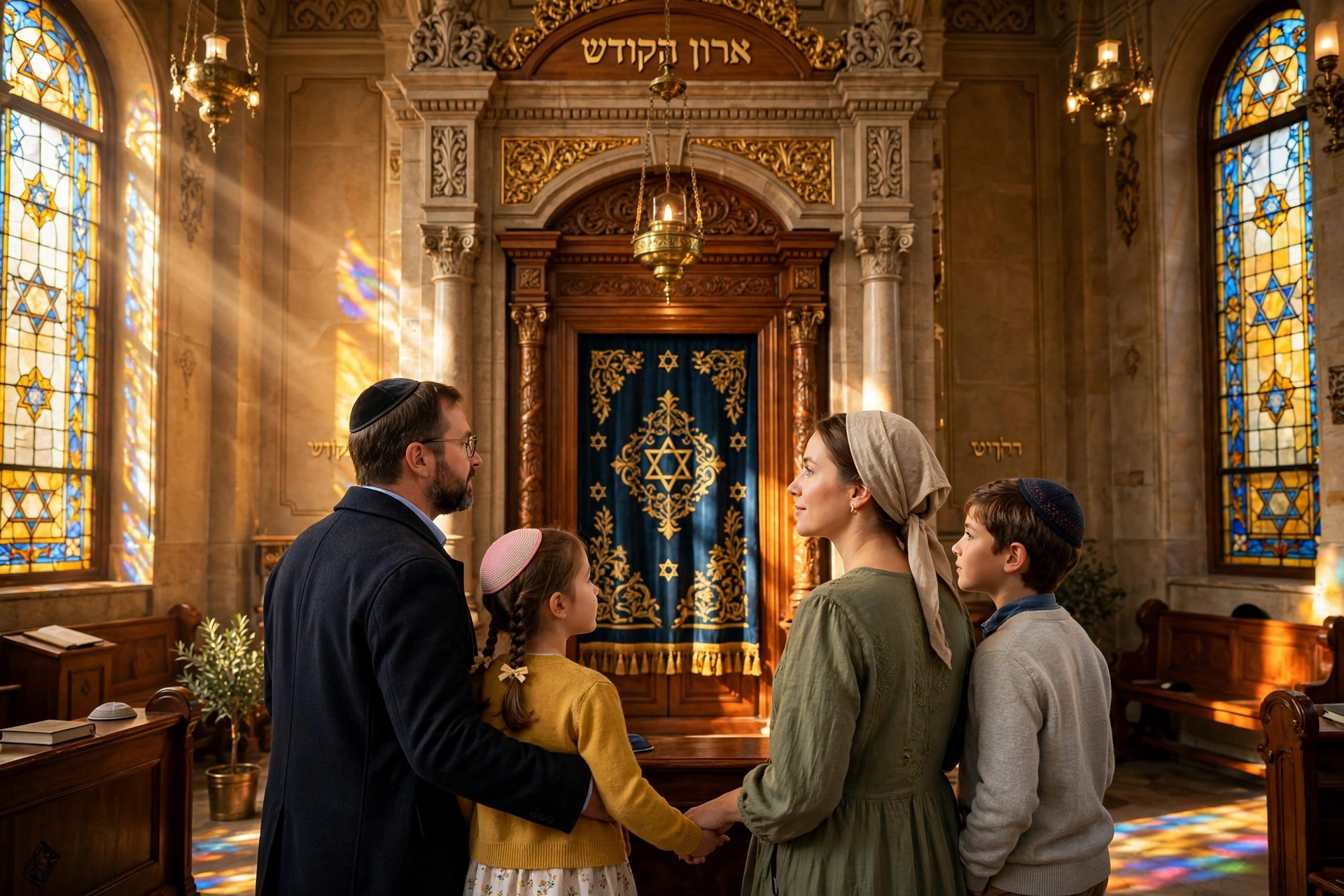 Family Synagogue Interior