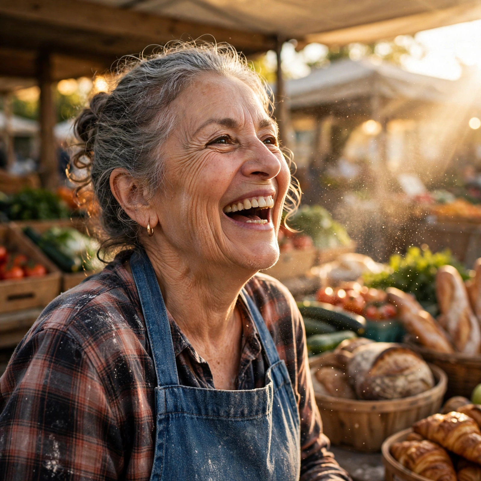 Farmers Market Smile