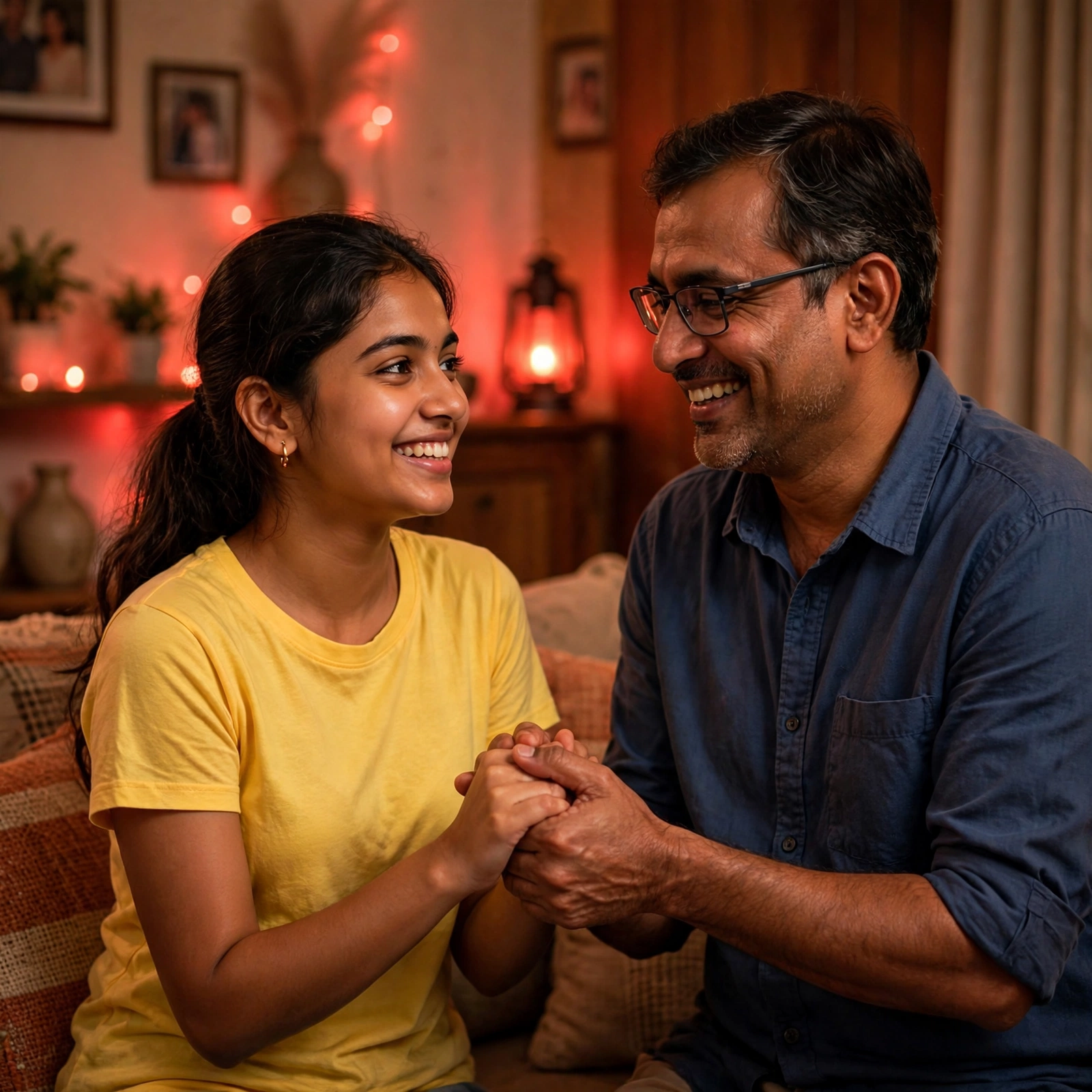 Father's Day Hand Holding Photo Prompt