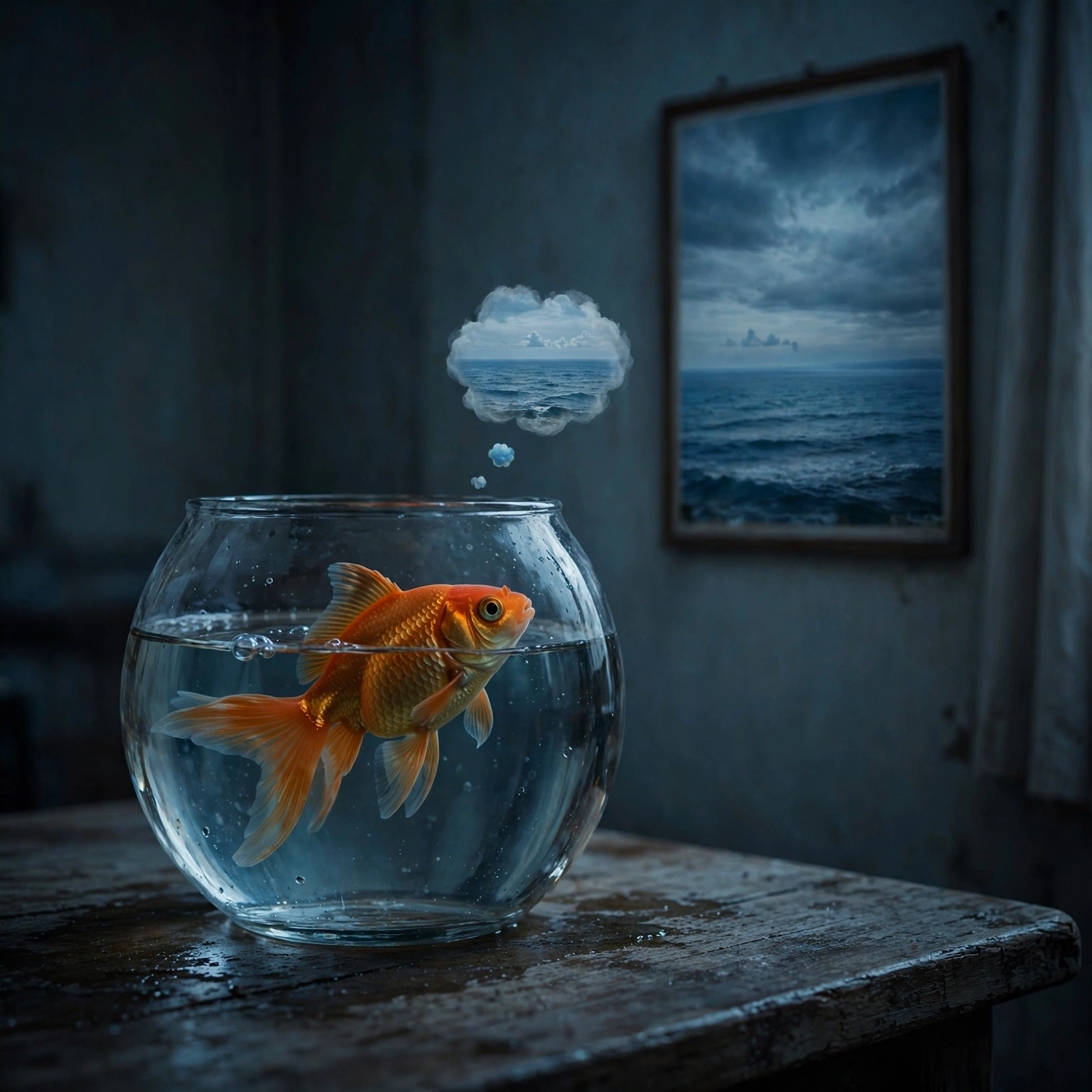 Fish In A Bowl Existential