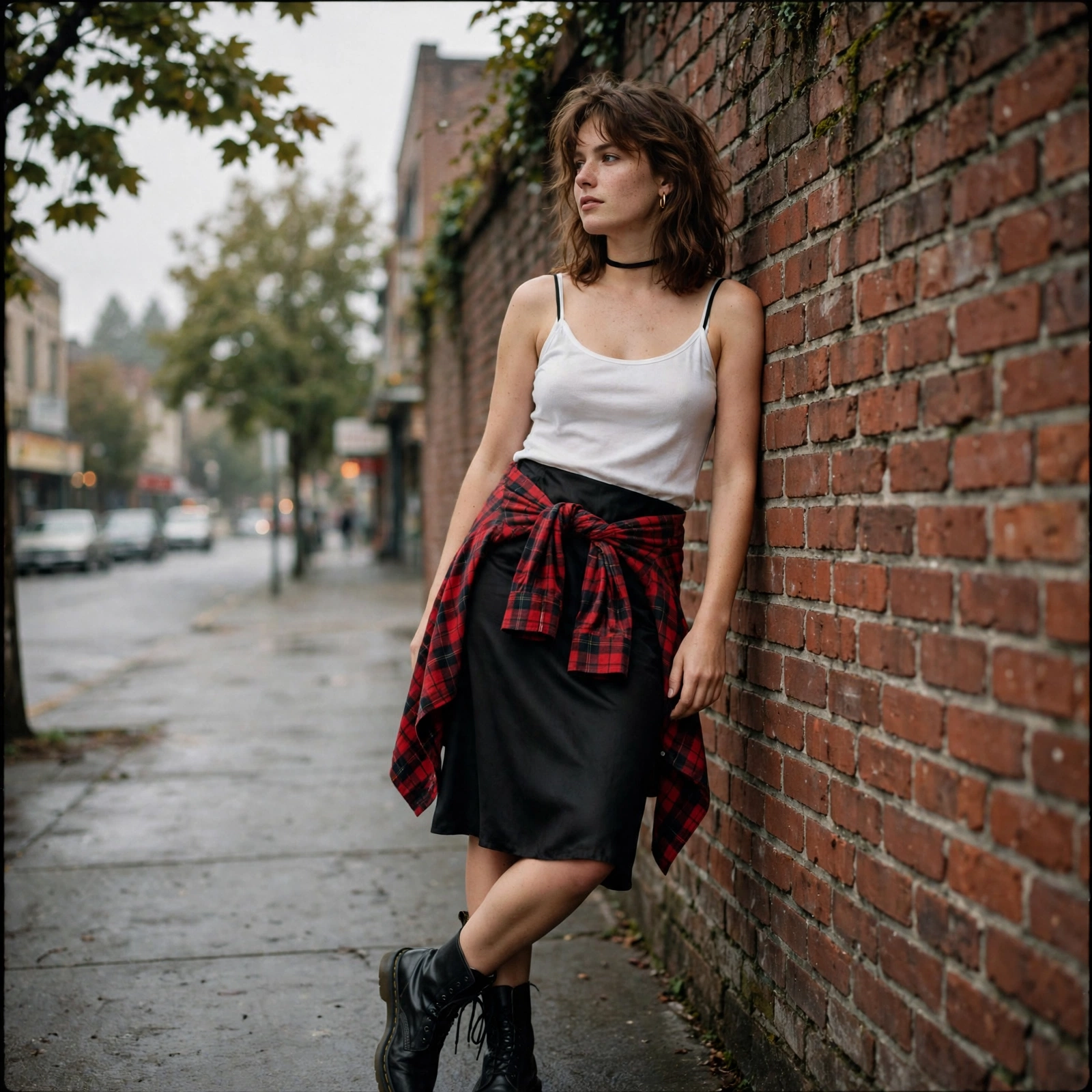 Flannel Around Waist