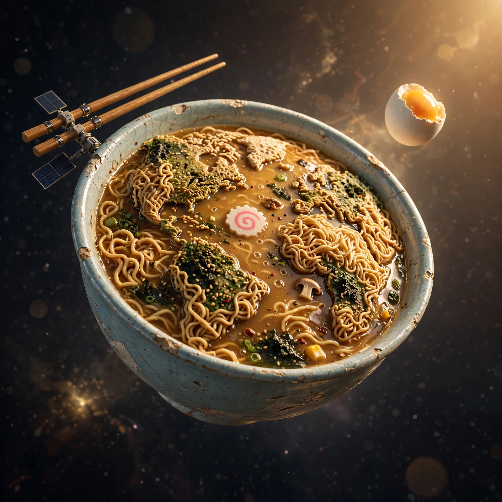 Floating Ramen Planet