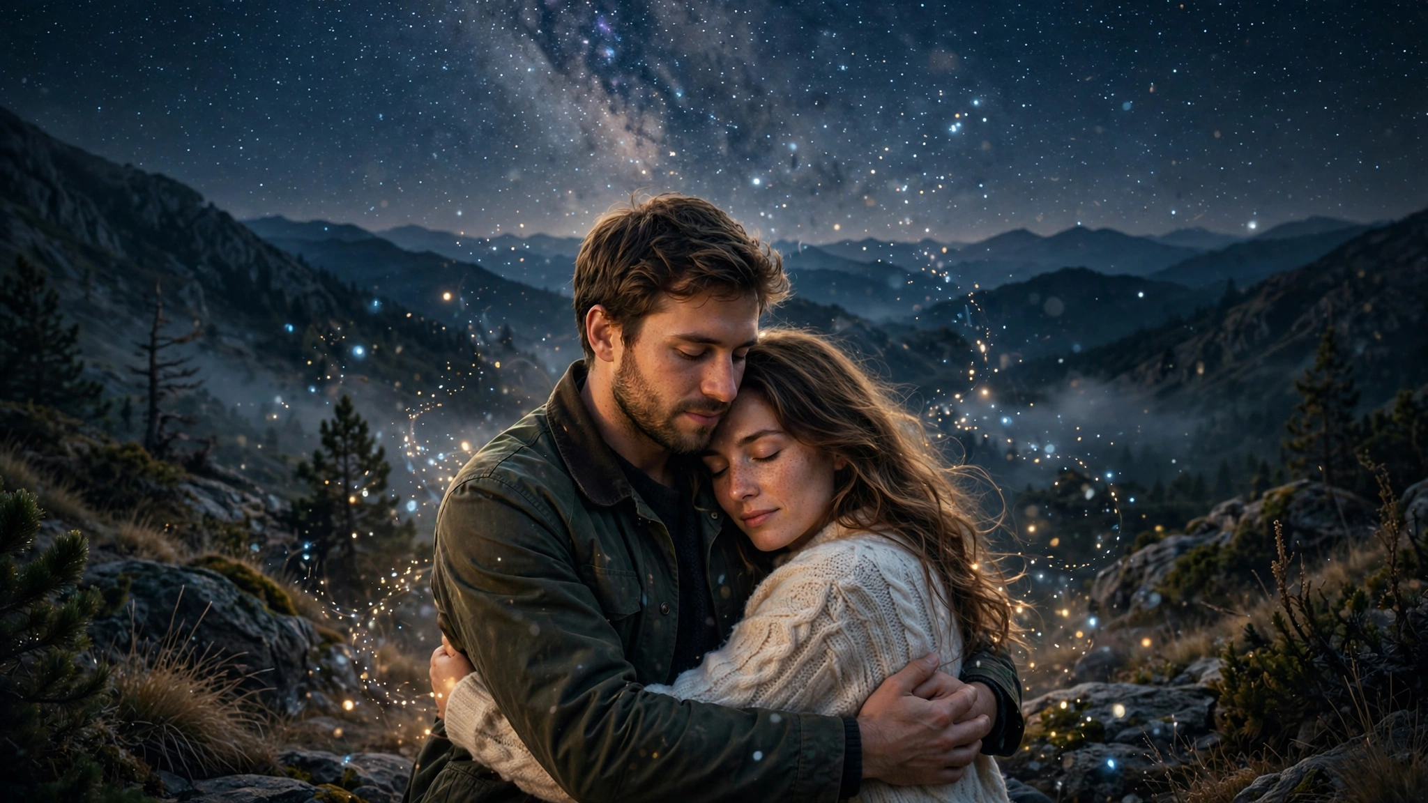 Flying Fairy Night Embrace Video