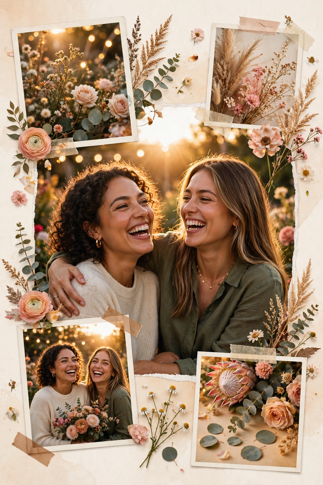 Friendship Day Collage Poster