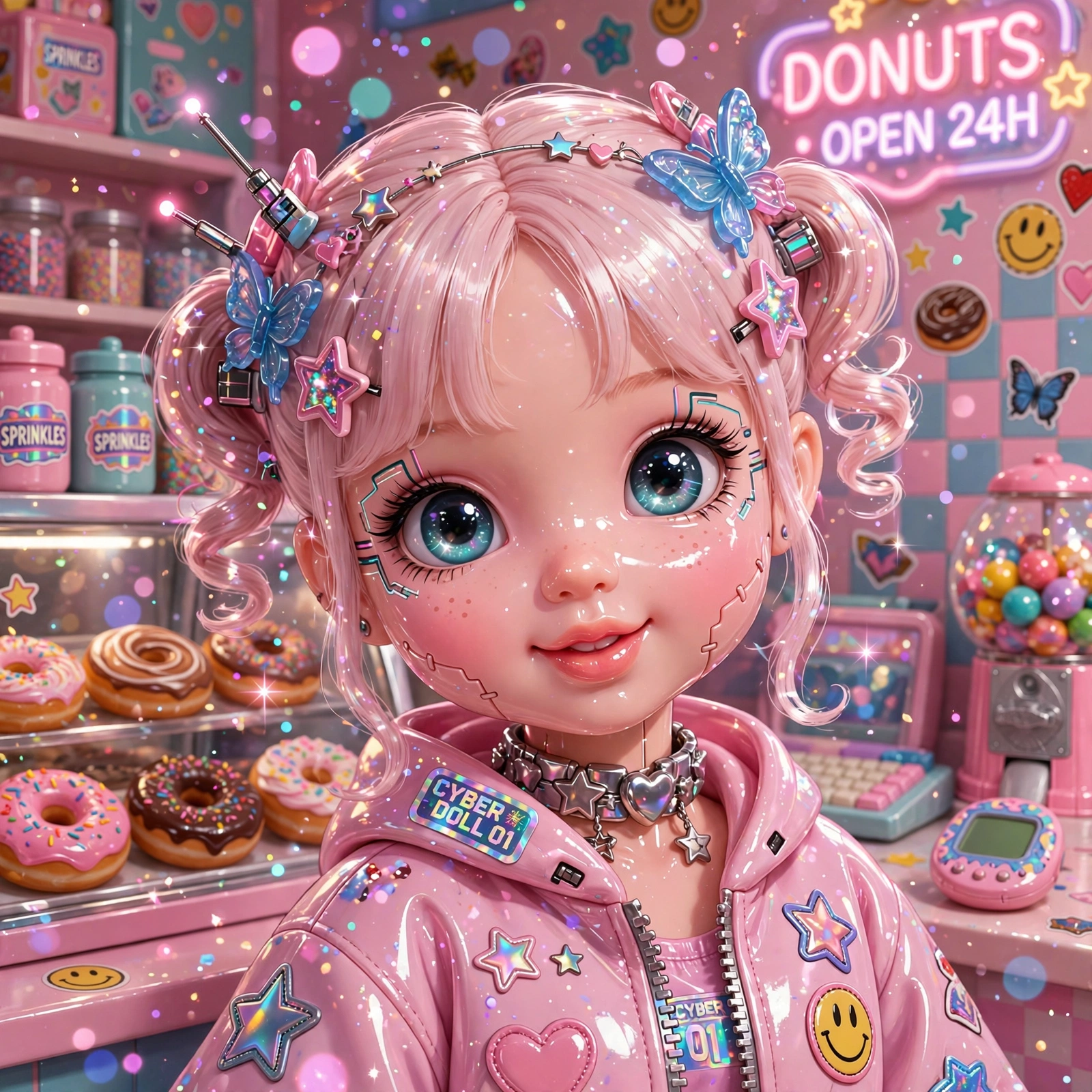 Frosted Donut Stop