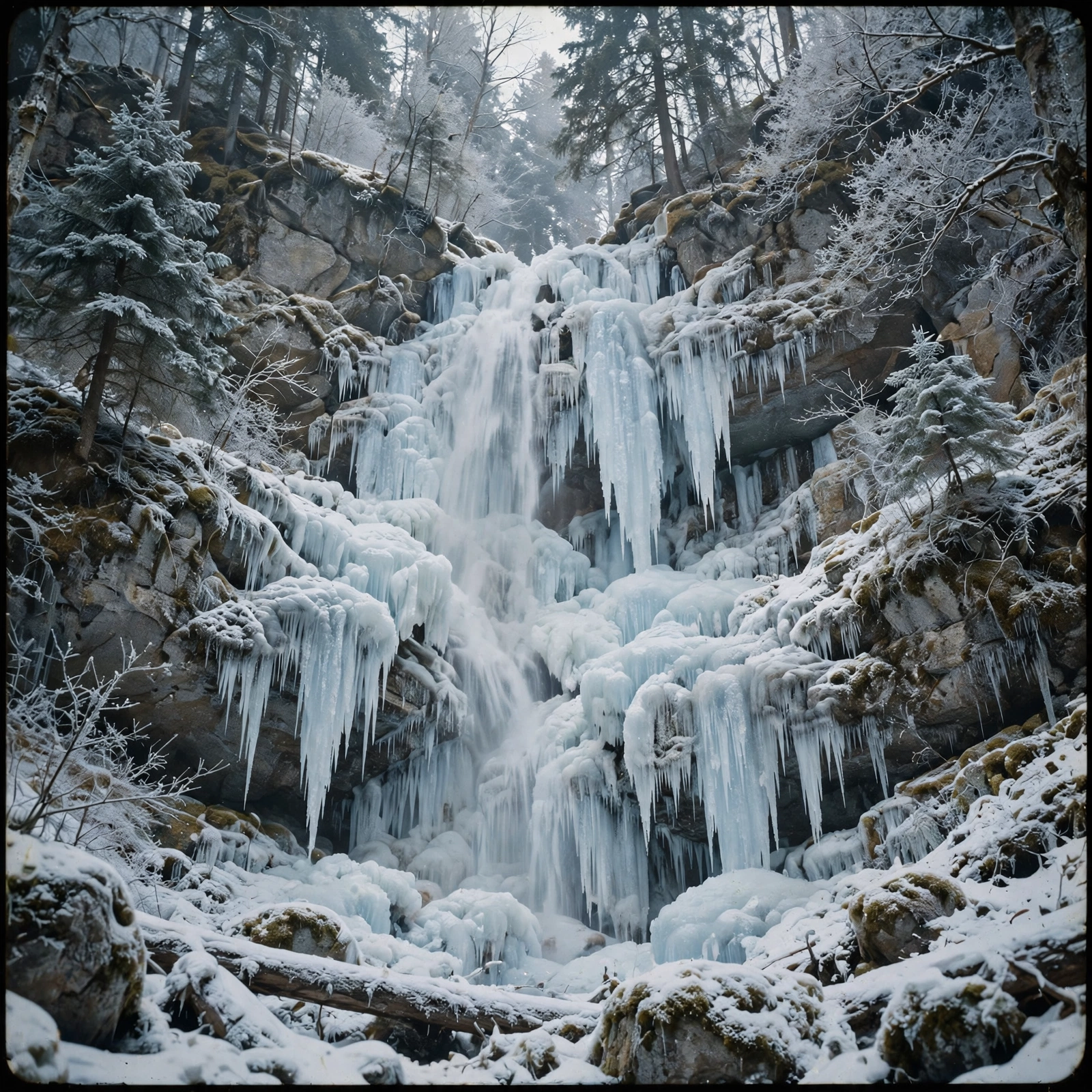 Frozen Waterfall