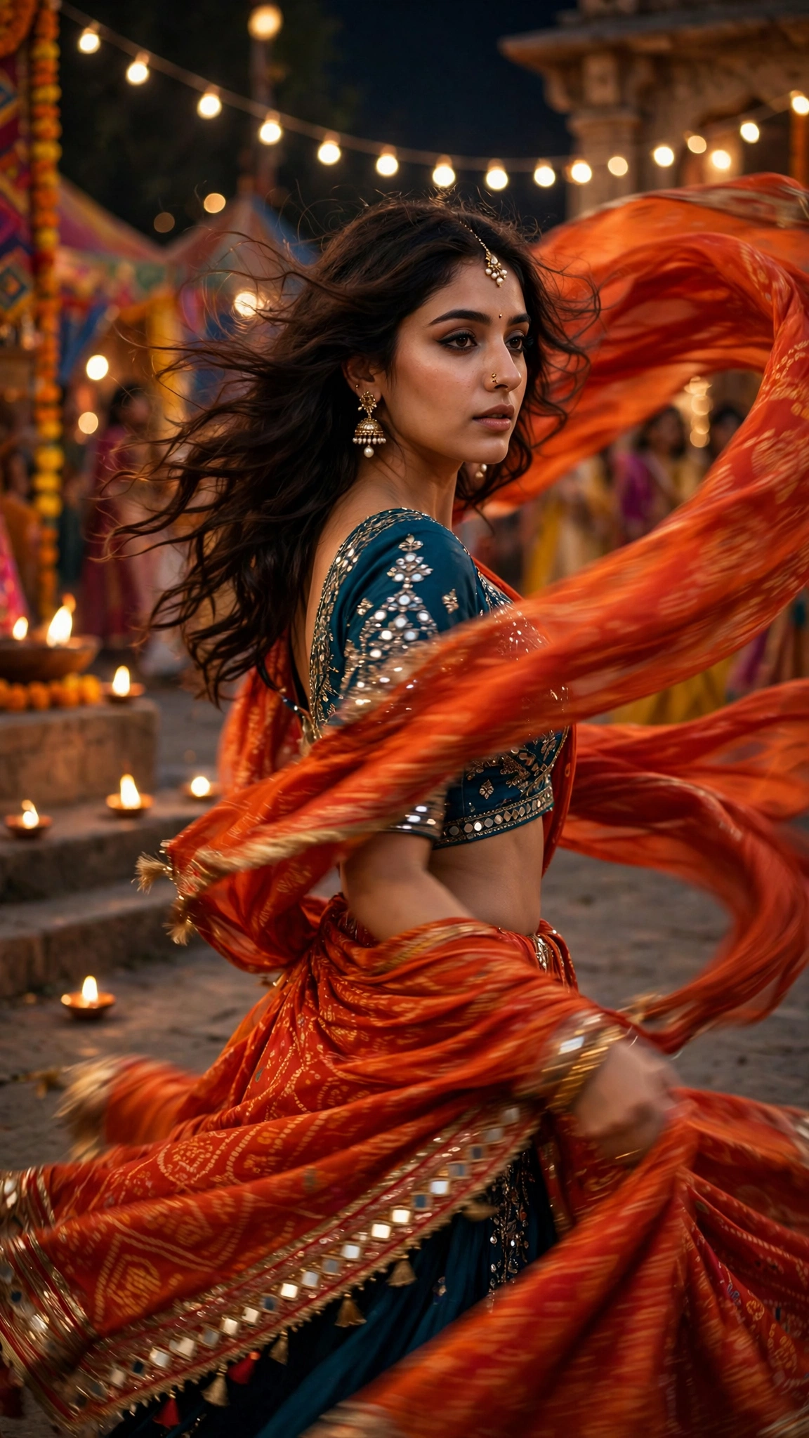 Garba Outfit Change Video