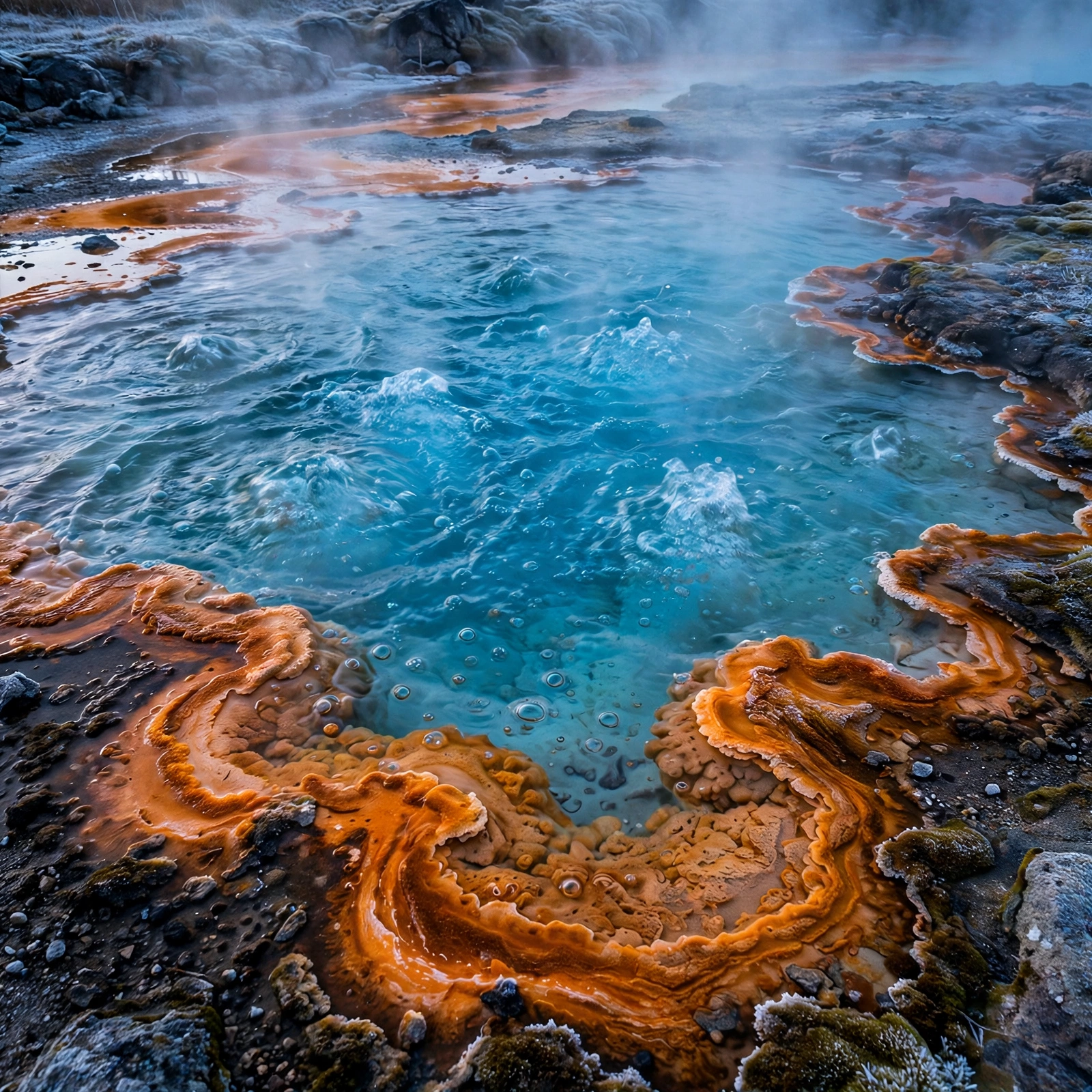 Geothermal Paint Pots